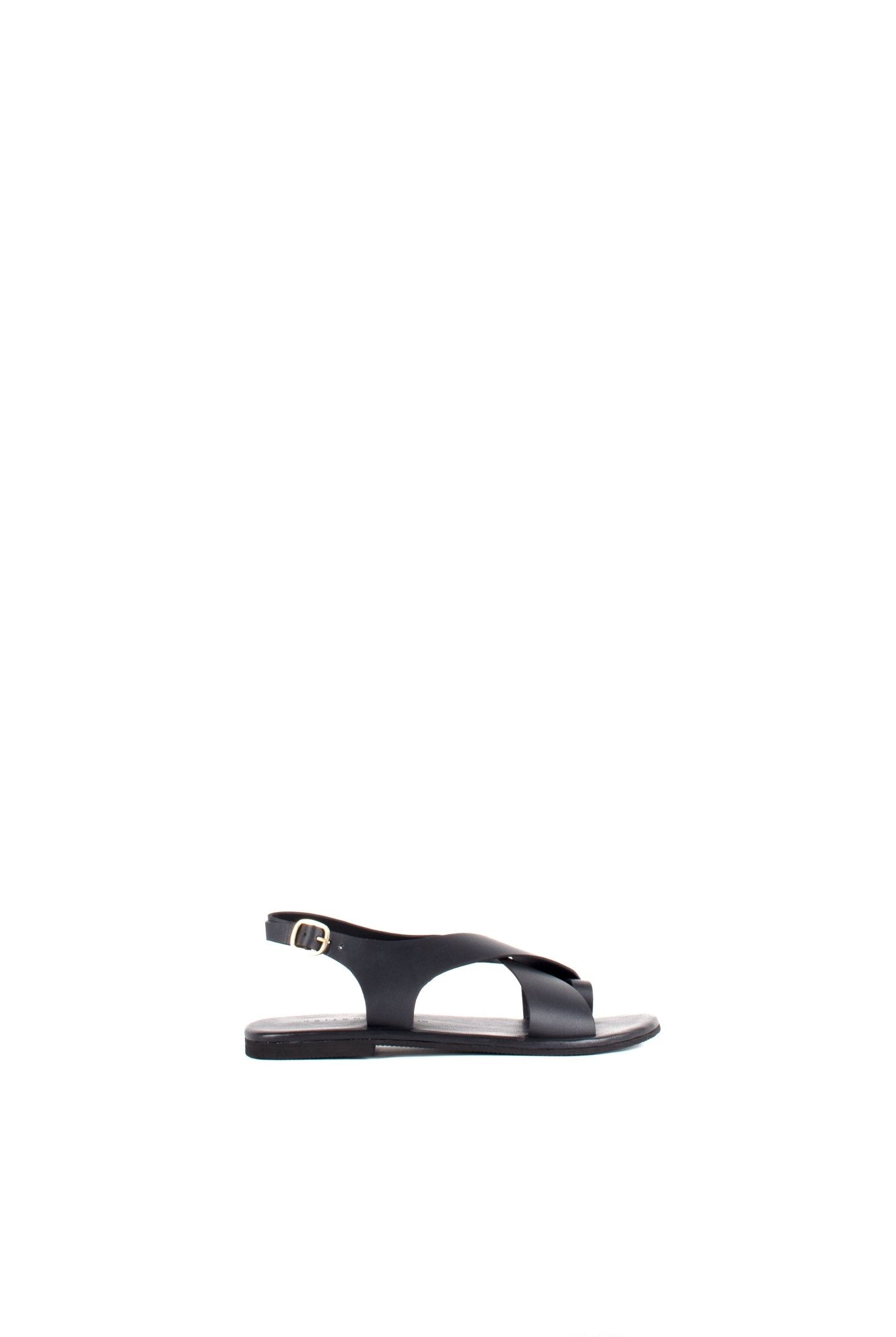Crossover Strap Leather Women's Sandals - CiceroniSandalsSlomotion