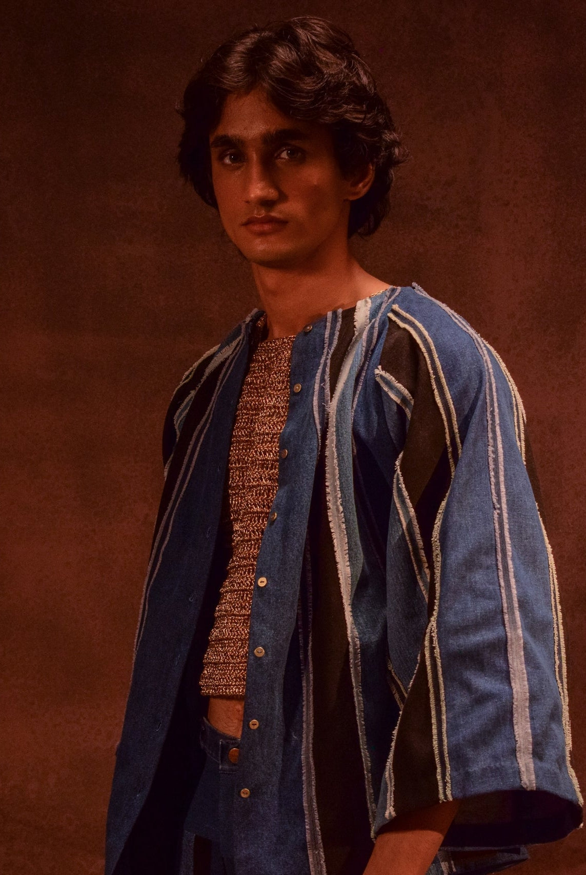 Crotchet Cropped Top - CiceroniT-ShirtAnam Husain