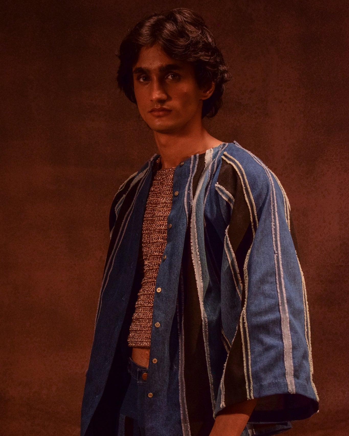 Crotchet Cropped Top - CiceroniT-ShirtAnam Husain