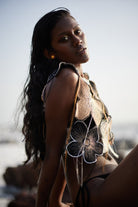 Cut - Out Crochet Top - CiceroniTopsPriyanca Khanna