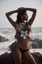 Cut - Out Crochet Top - CiceroniTopsPriyanca Khanna