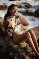 Cut - Out Crochet Top - CiceroniTopsPriyanca Khanna