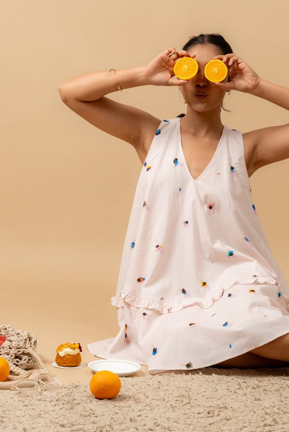 Daisy Daze Printed Dress - CiceroniDressesDoodlage