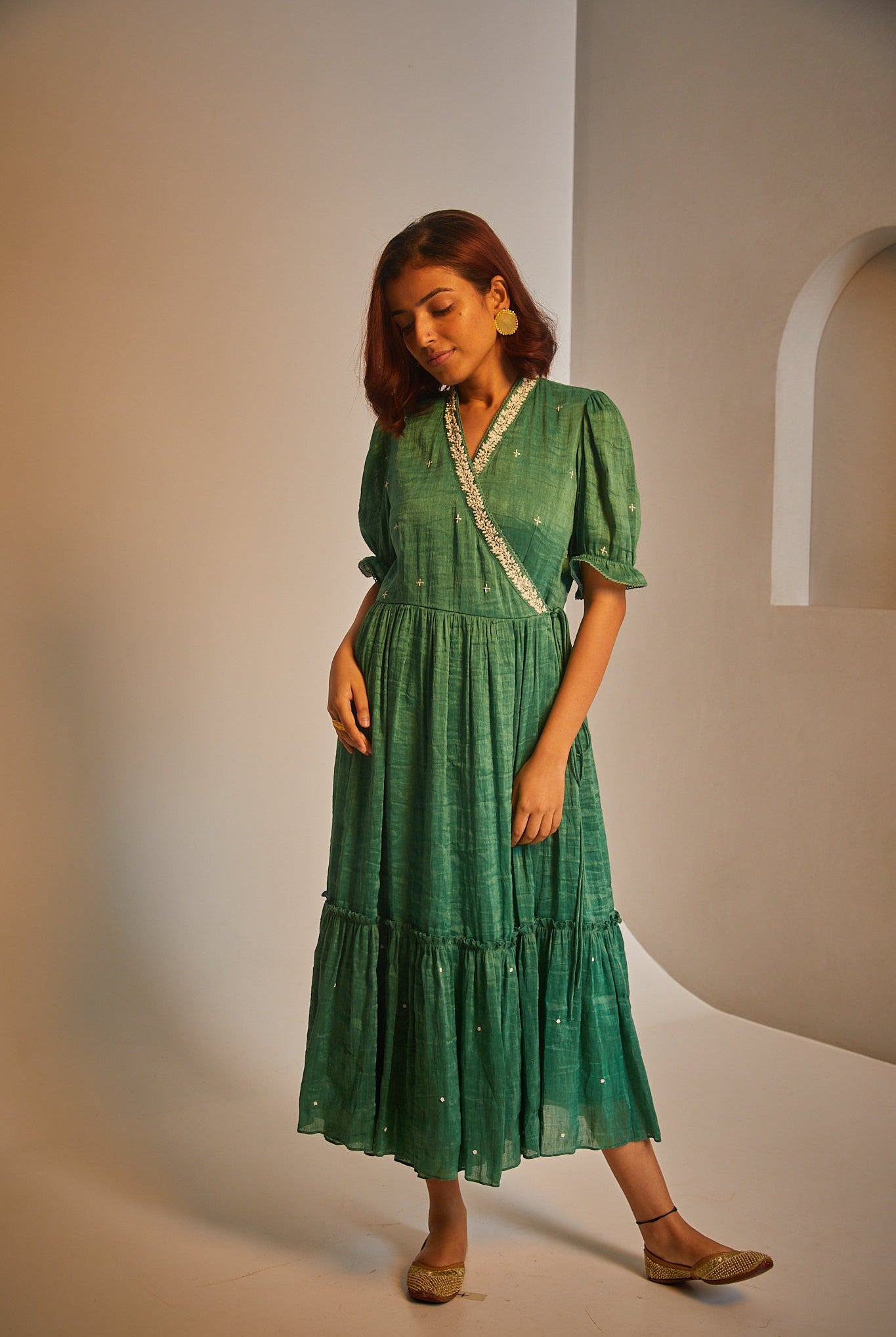 Daisy Wrap - Around Dress - CiceroniDressesAmbrosia