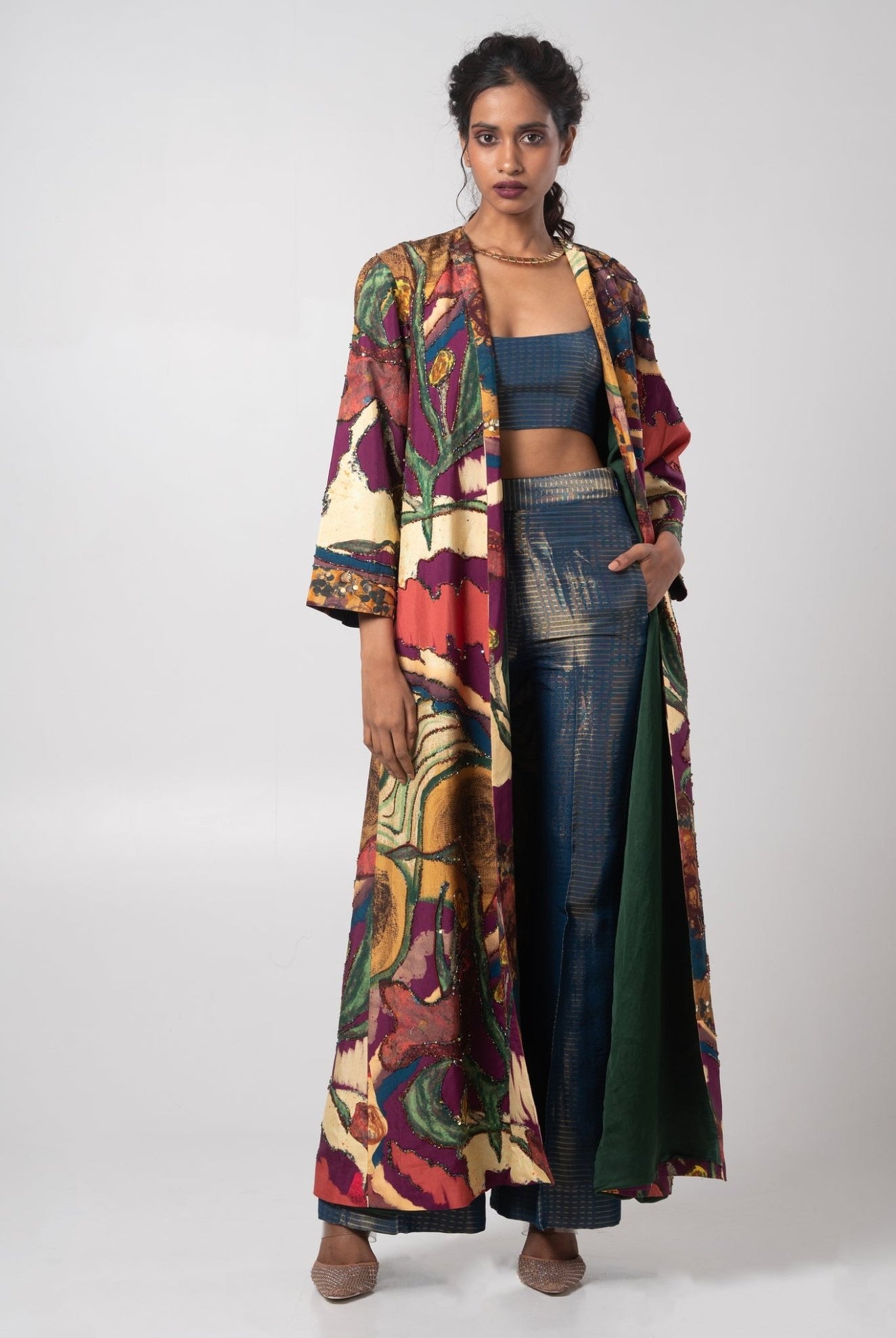 Dawn Embroidered Trench - CiceroniTrench CoatAdvait