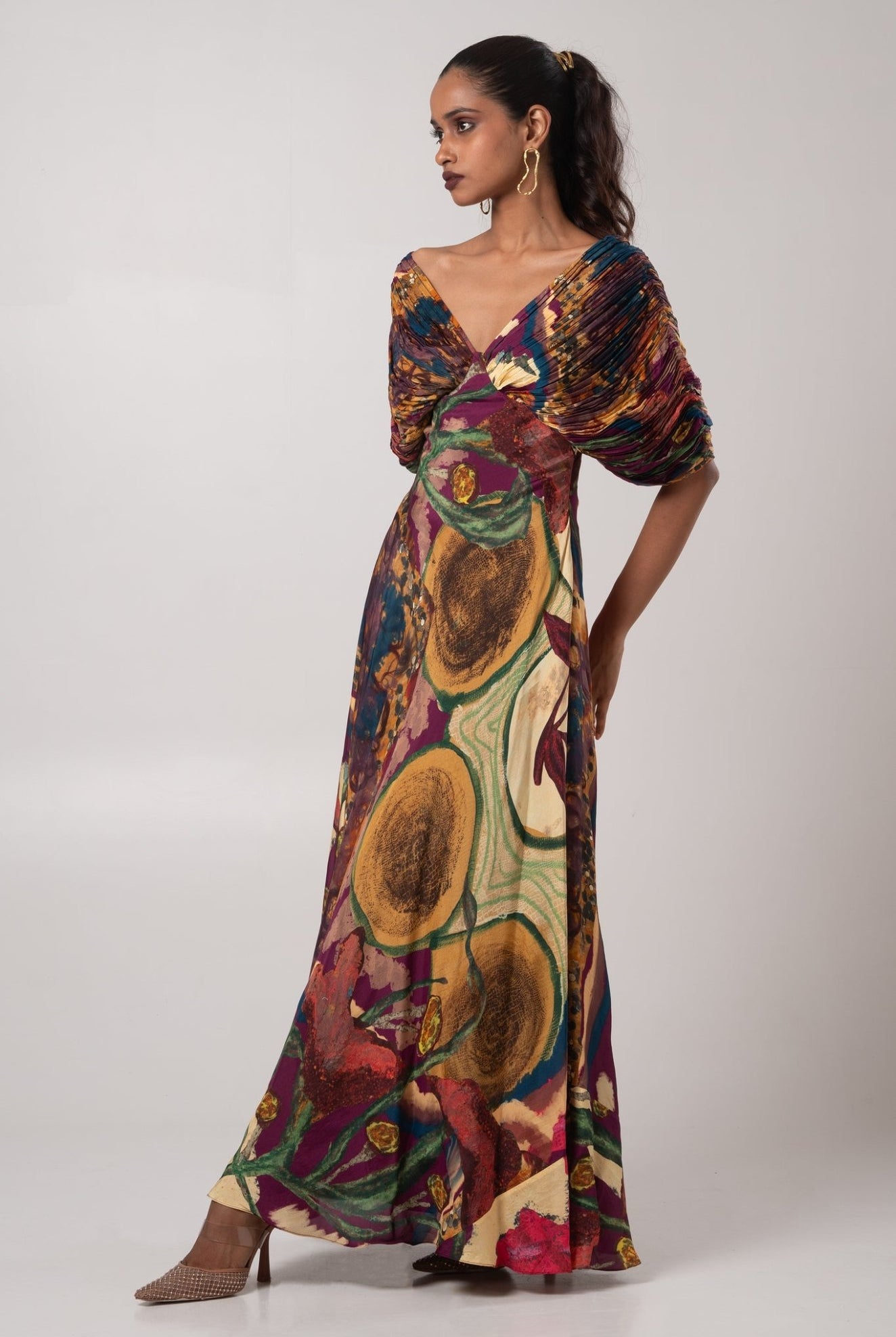 Dawn Pleated Maxi - CiceroniDressesAdvait