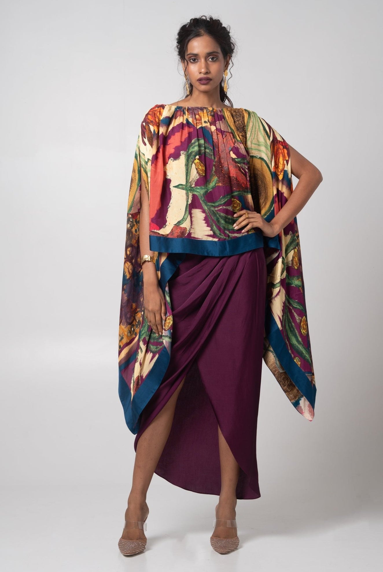 Dawn Poncho Set - CiceroniSkirt SetAdvait