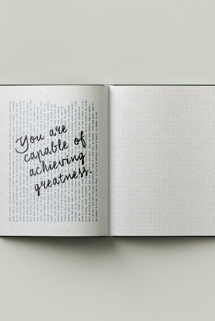 Dear Me Journal - Powder Blue - CiceroniJournalsPaeony