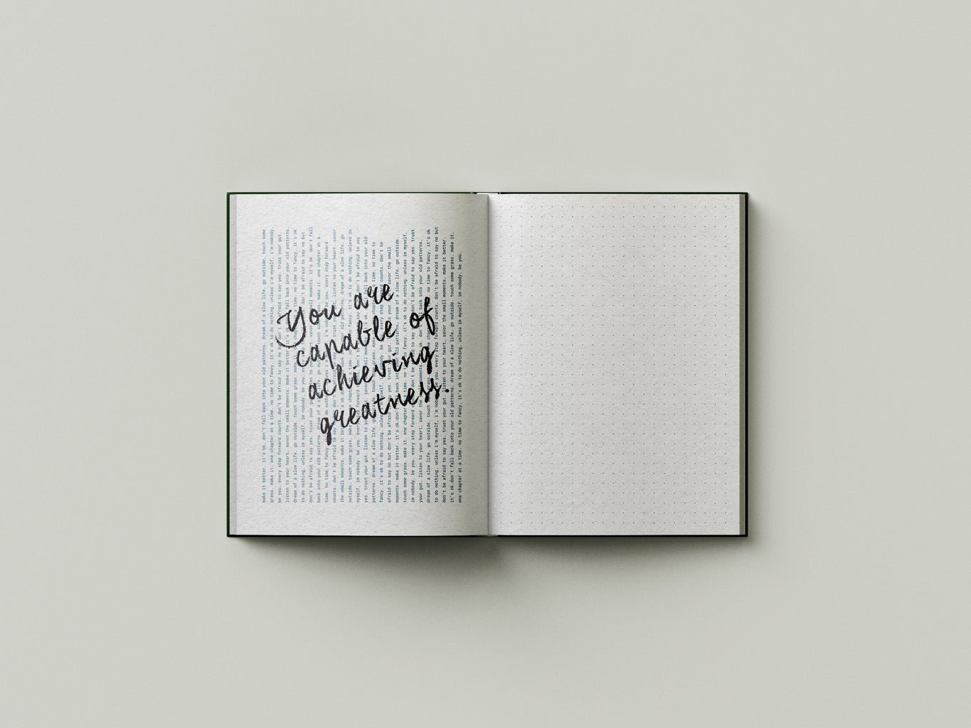 Dear Me Journal - Powder Blue - CiceroniJournalsPaeony