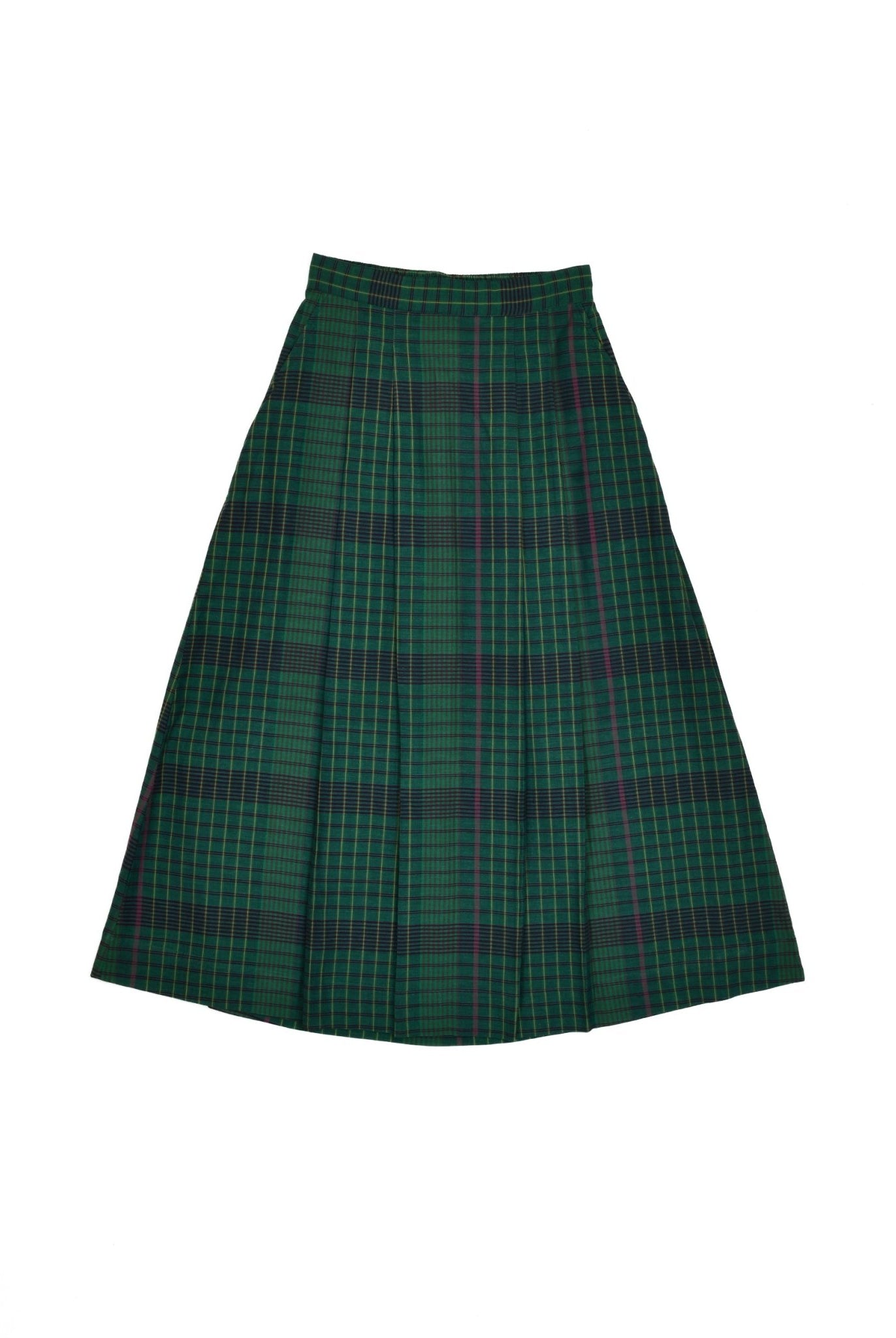 Delaunay Layered Set - Madras Checks - CiceroniSkirt SetHiranya