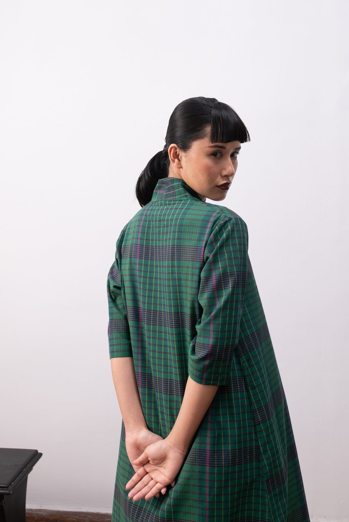 Delaunay Layered Set - Madras Checks - CiceroniSkirt SetHiranya