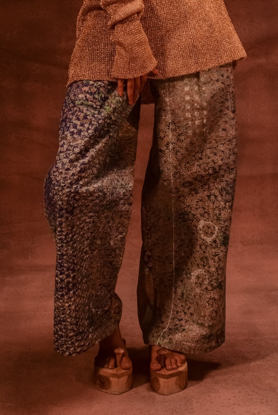 Denim Patina Pants - CiceroniPantsAnam Husain