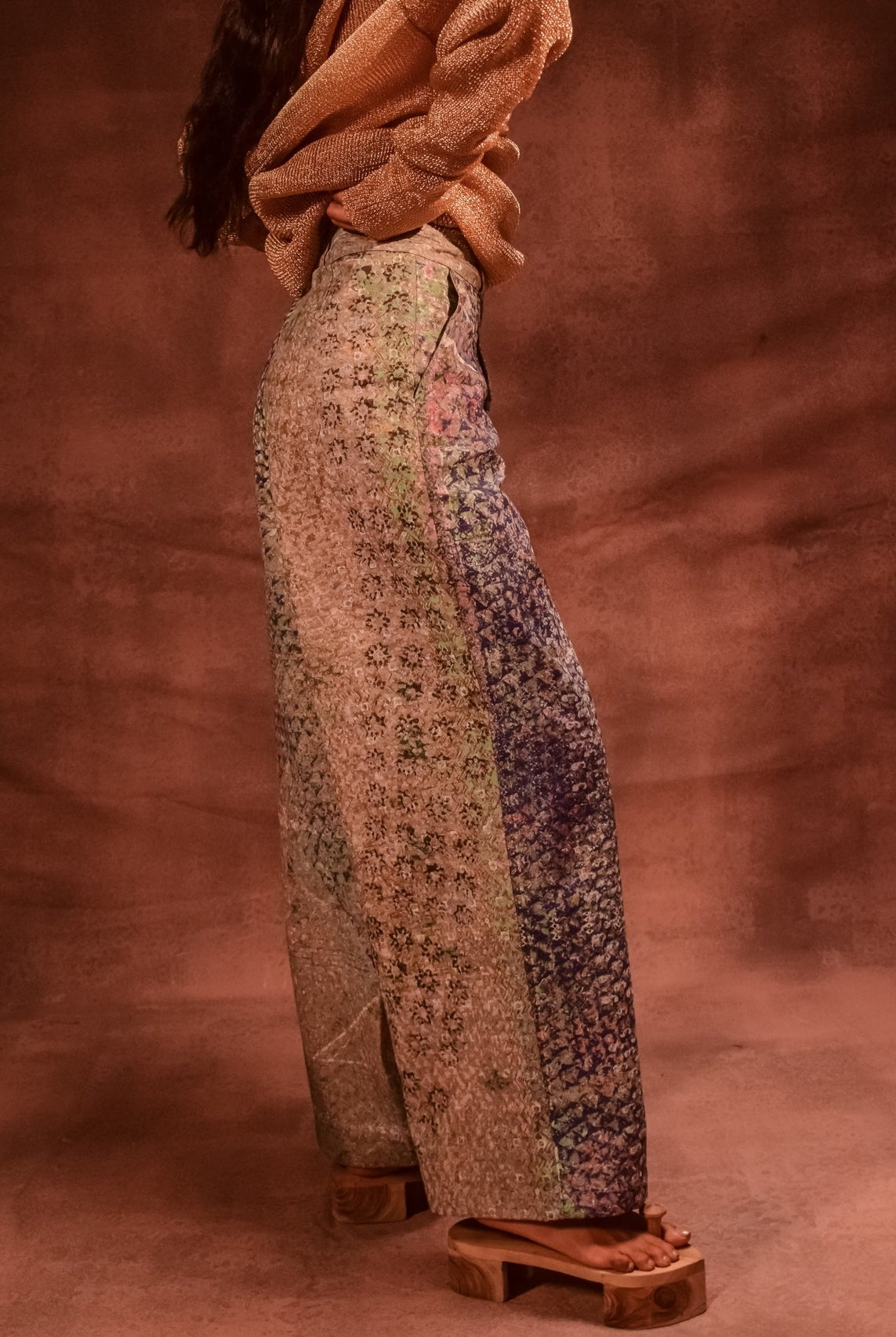 Denim Patina Pants - CiceroniPantsAnam Husain