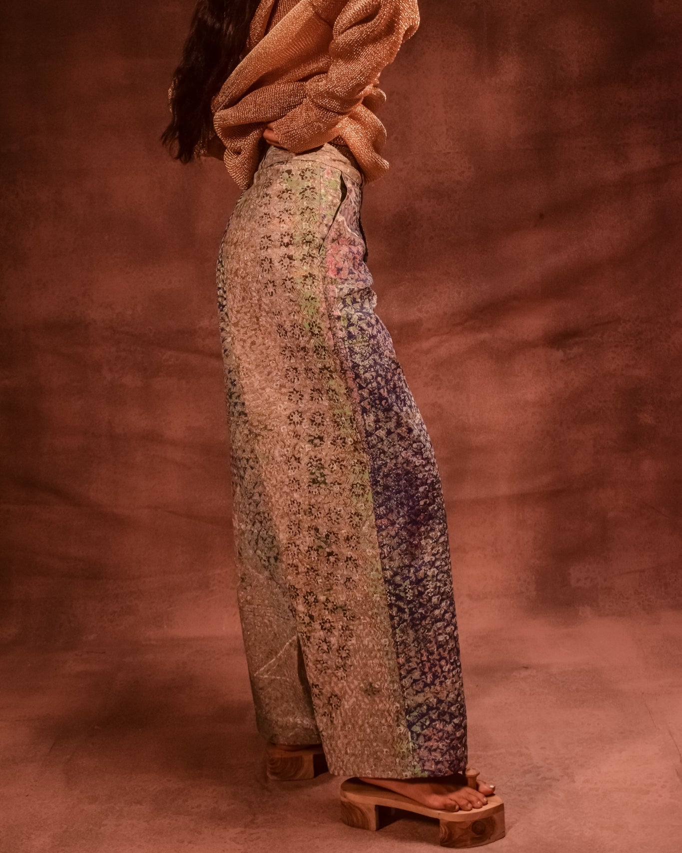 Denim Patina Pants - CiceroniPantsAnam Husain