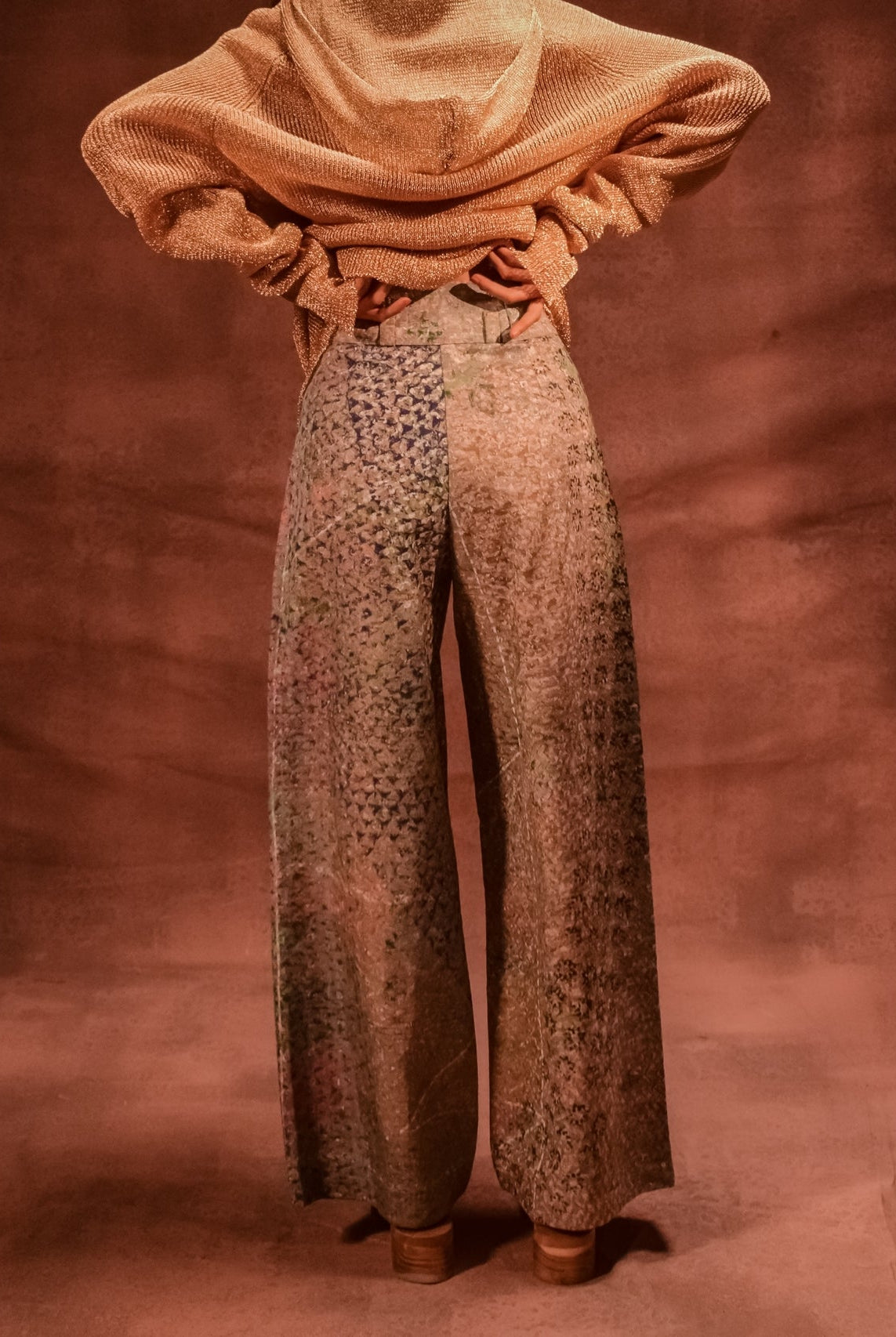 Denim Patina Pants - CiceroniPantsAnam Husain