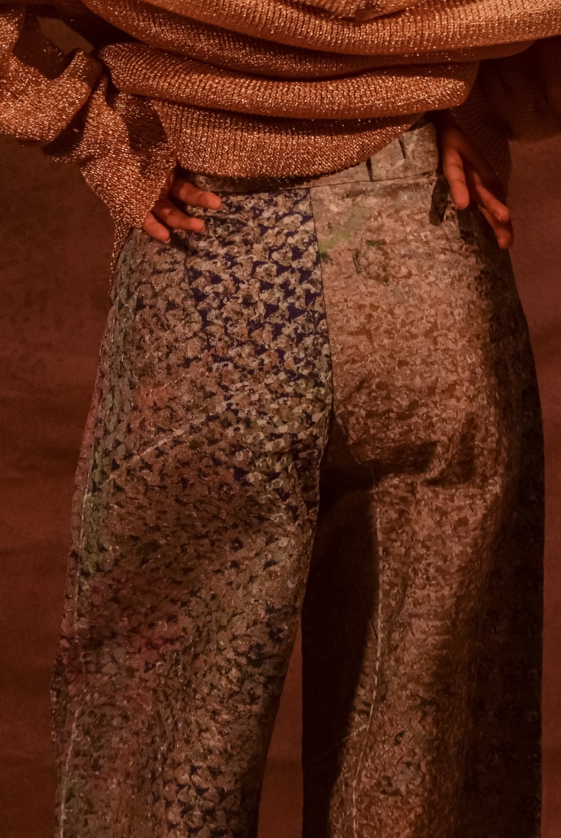 Denim Patina Pants - CiceroniPantsAnam Husain