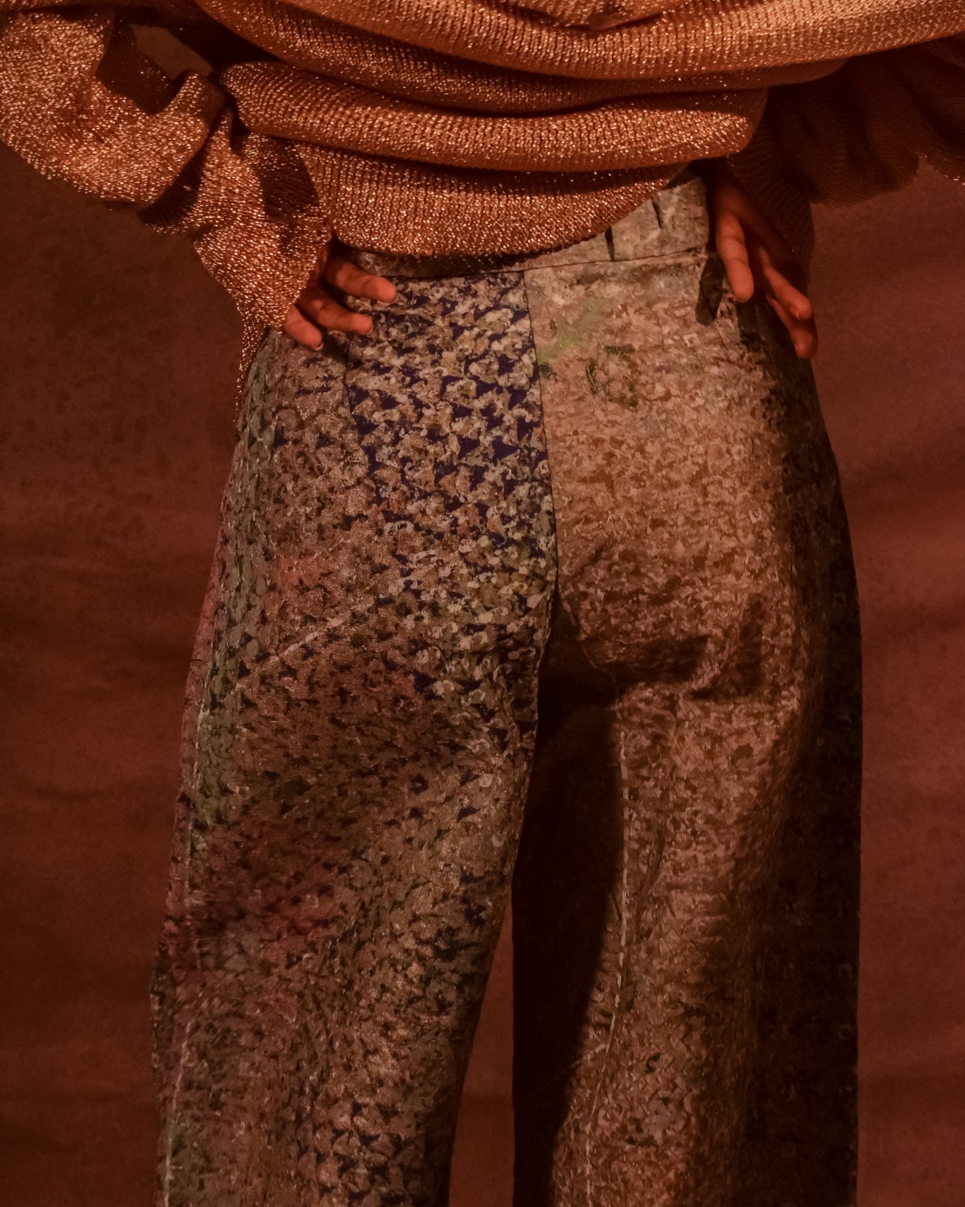 Denim Patina Pants - CiceroniPantsAnam Husain