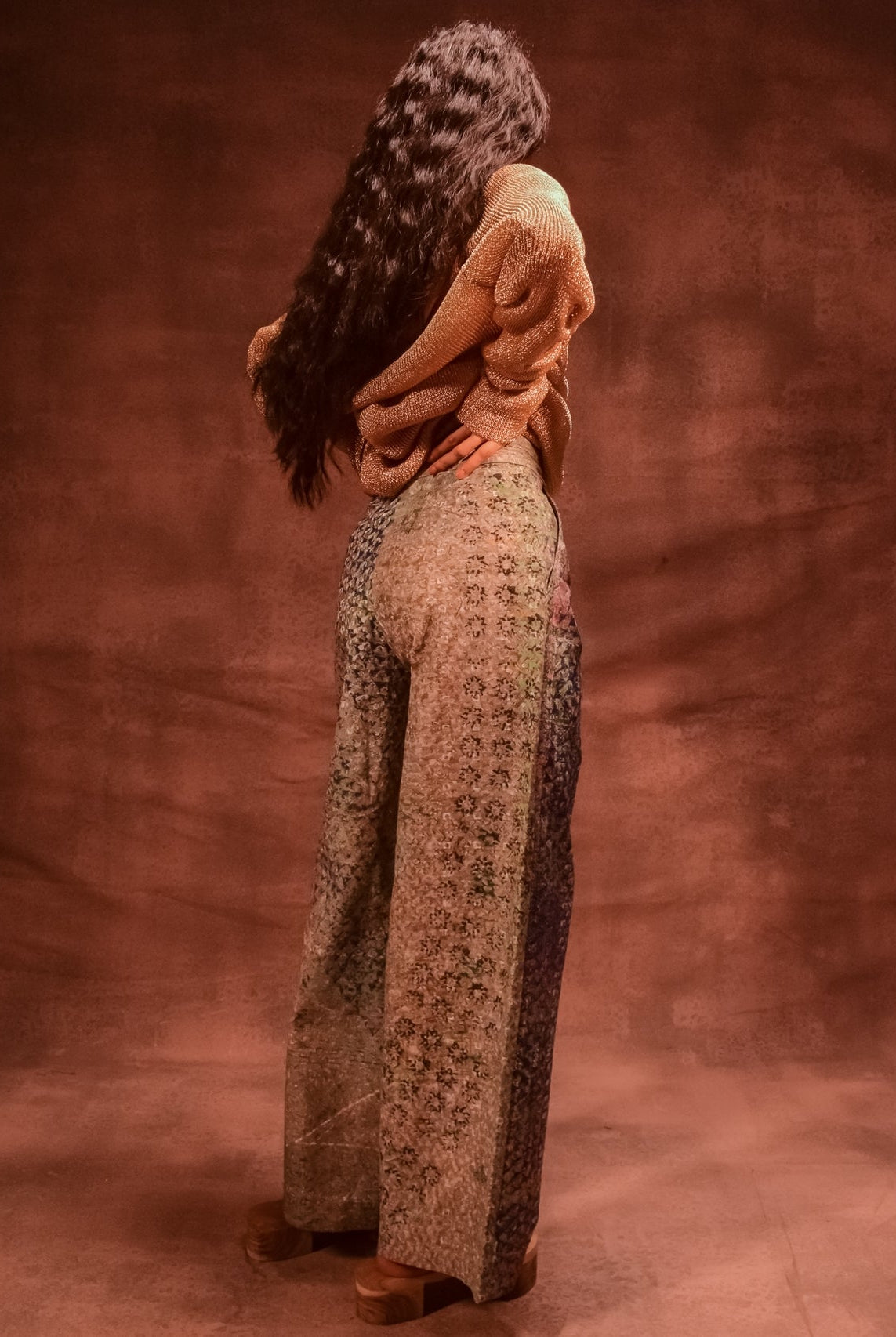 Denim Patina Pants - CiceroniPantsAnam Husain