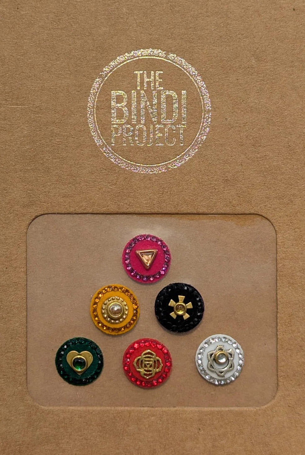 Devyani M - Jewel Halo Set - CiceroniBindiThe Bindi Project