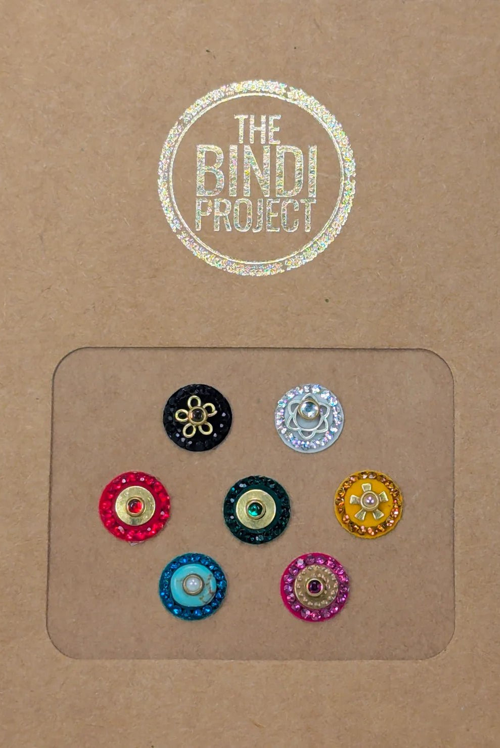 Devyani S - Jewel Halo Set - CiceroniBindiThe Bindi Project
