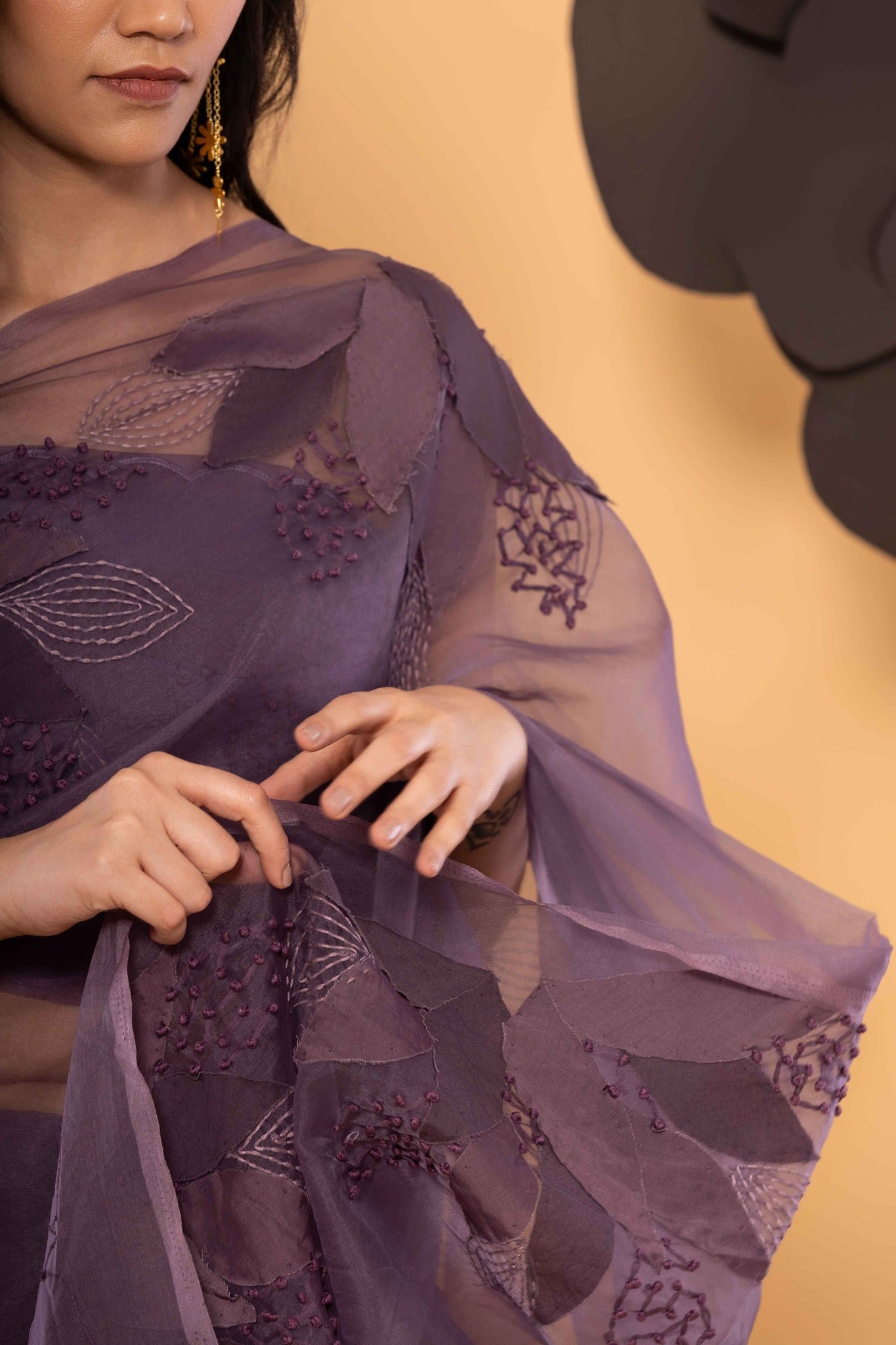 Dhani Saree - CiceroniSareeChambray & Co.