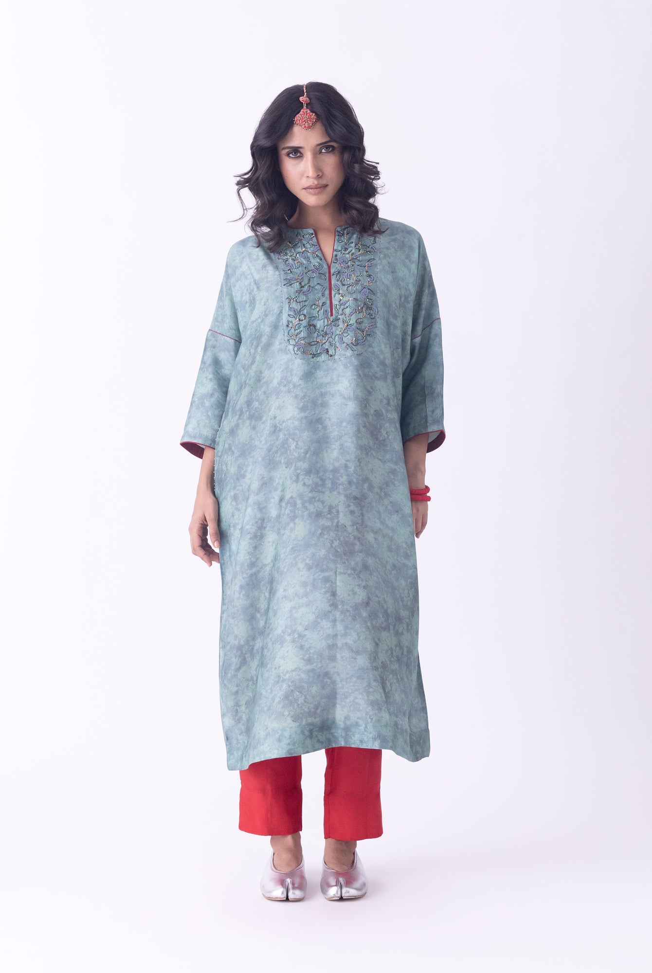 Dhara Kaftan - CiceroniKaftanShades of India