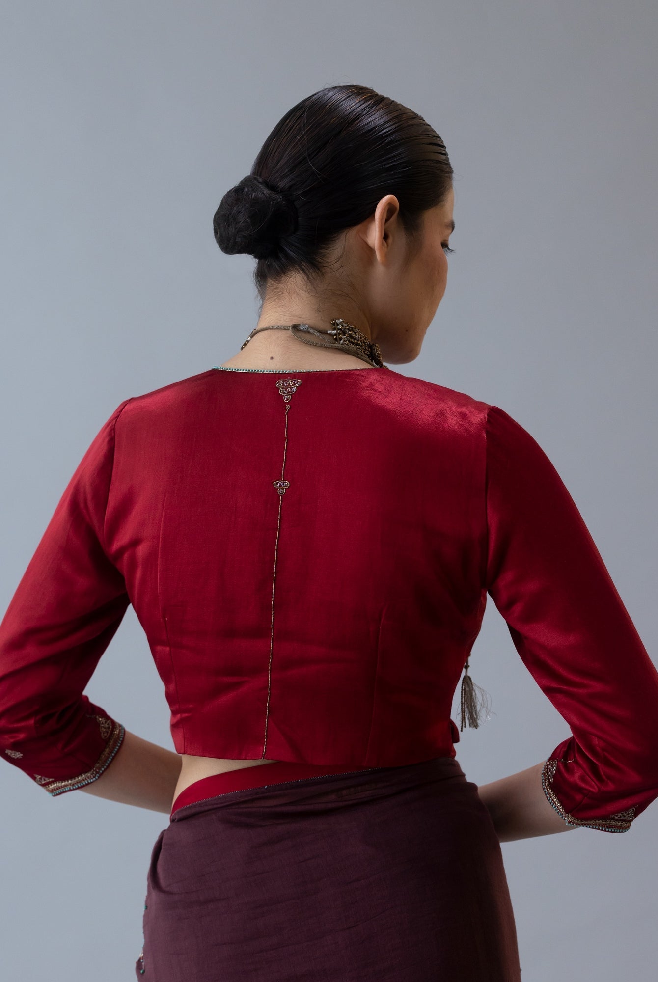 Dharmalad Blouse - CiceroniBlouseShades of India