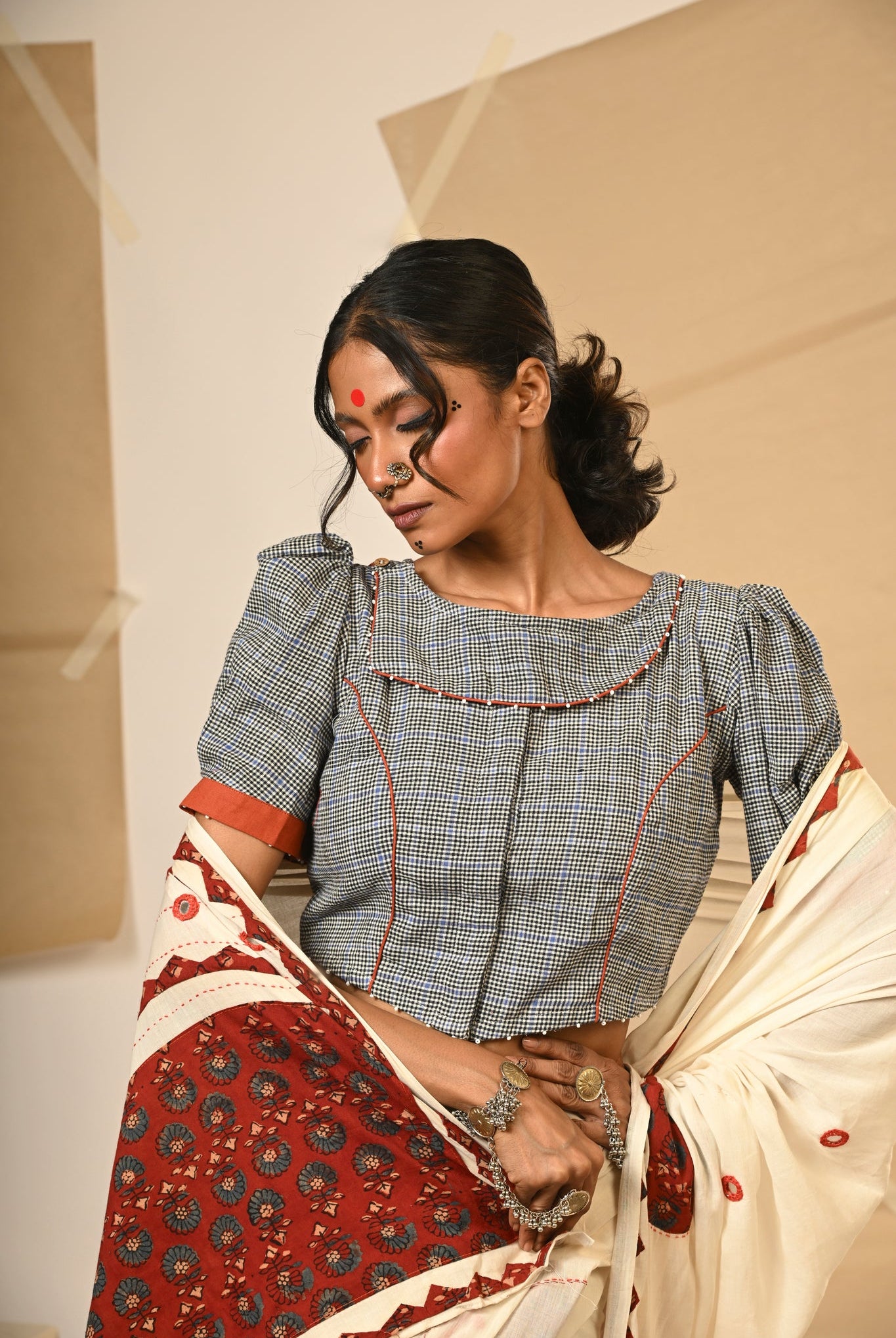 Diana Blouse - CiceroniBlousePrathaa