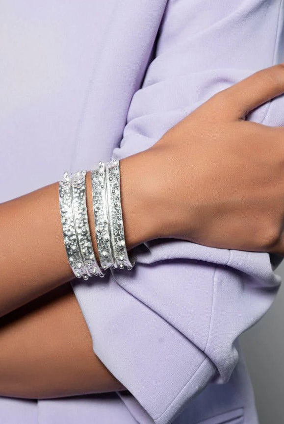 Dira Bangle - Morning Dew (Set of 2) - CiceroniBraceletsEquiivalence