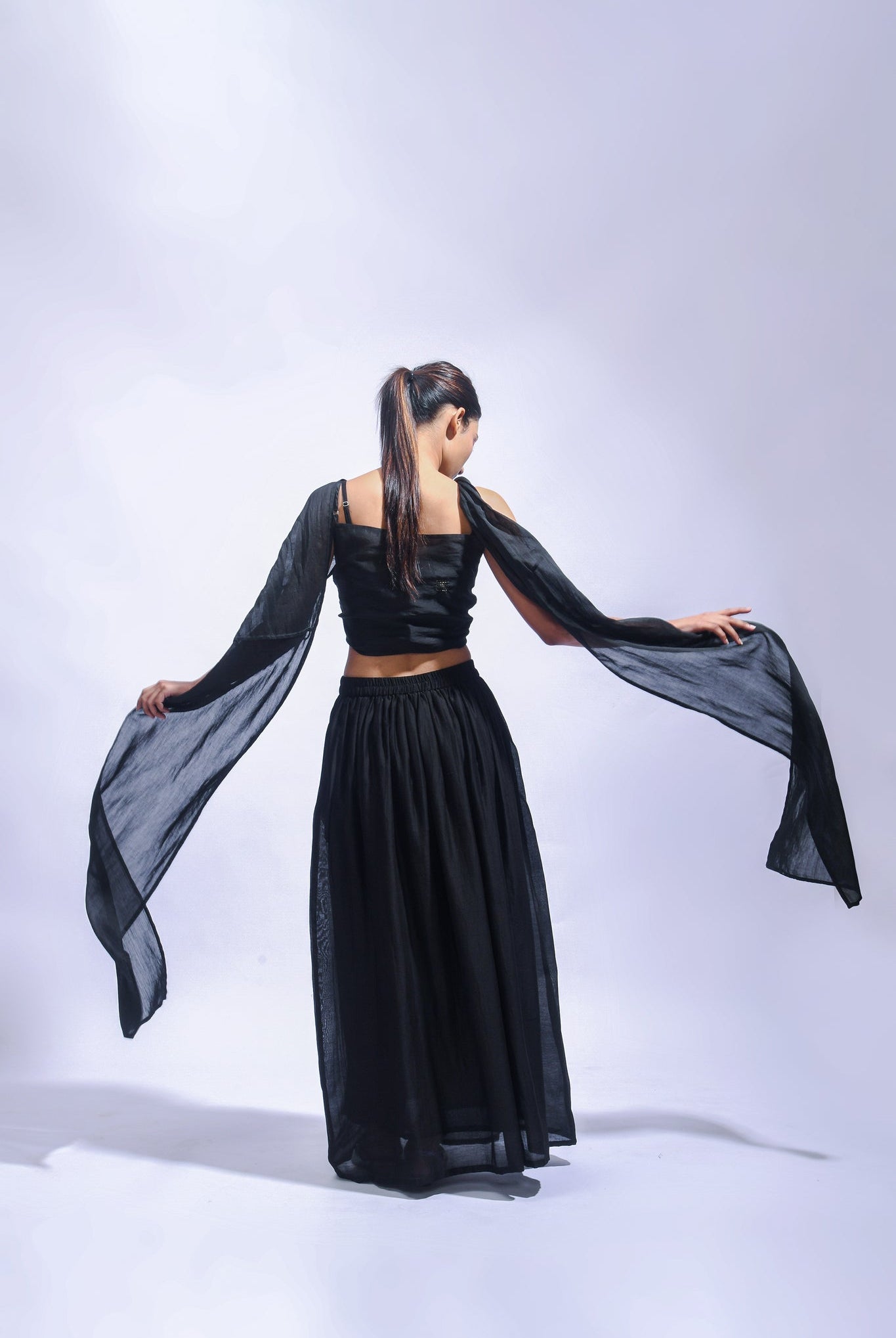 DIY Night Sari Set - CiceroniLehenga SetJayati Goenka