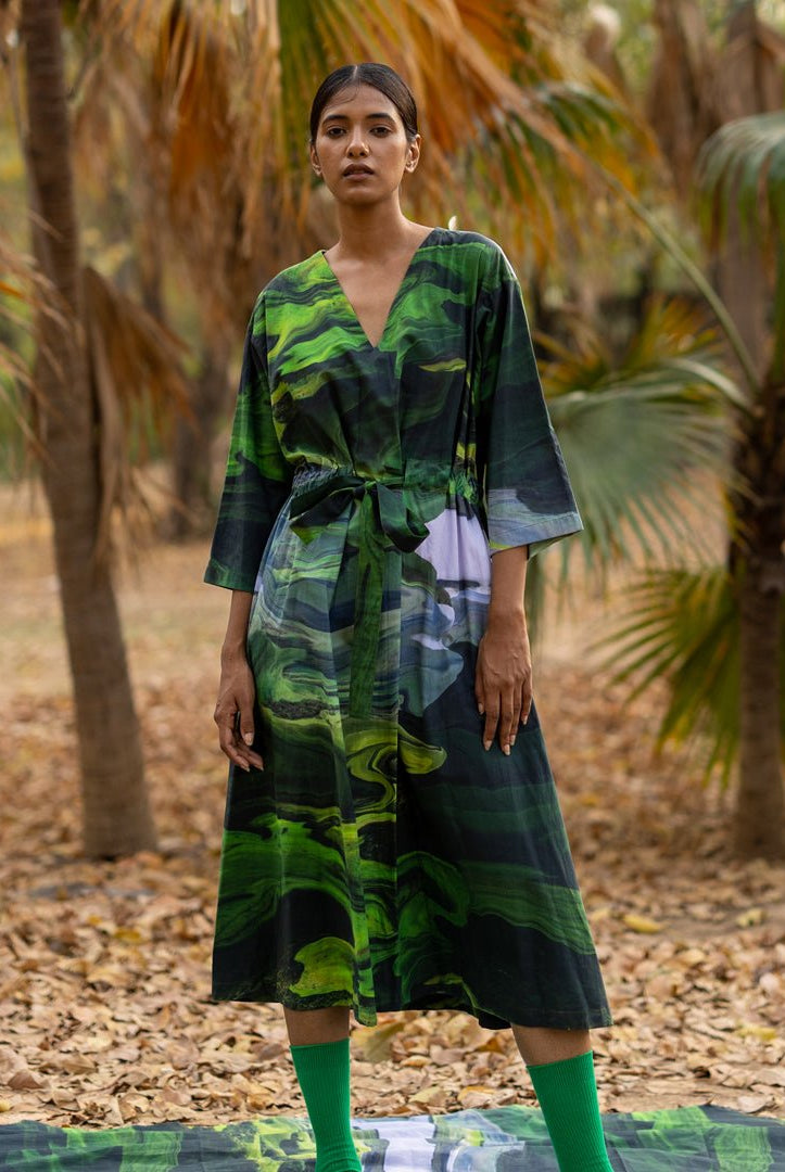 Doris Green Dress - CiceroniDressesDoodlage