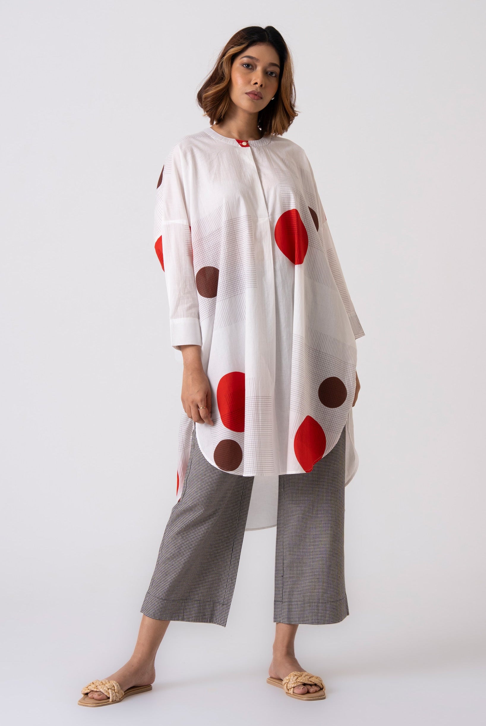 Dream Co-ord - Red - CiceroniKurta Set, Everyday WearThe Kaatn Trail