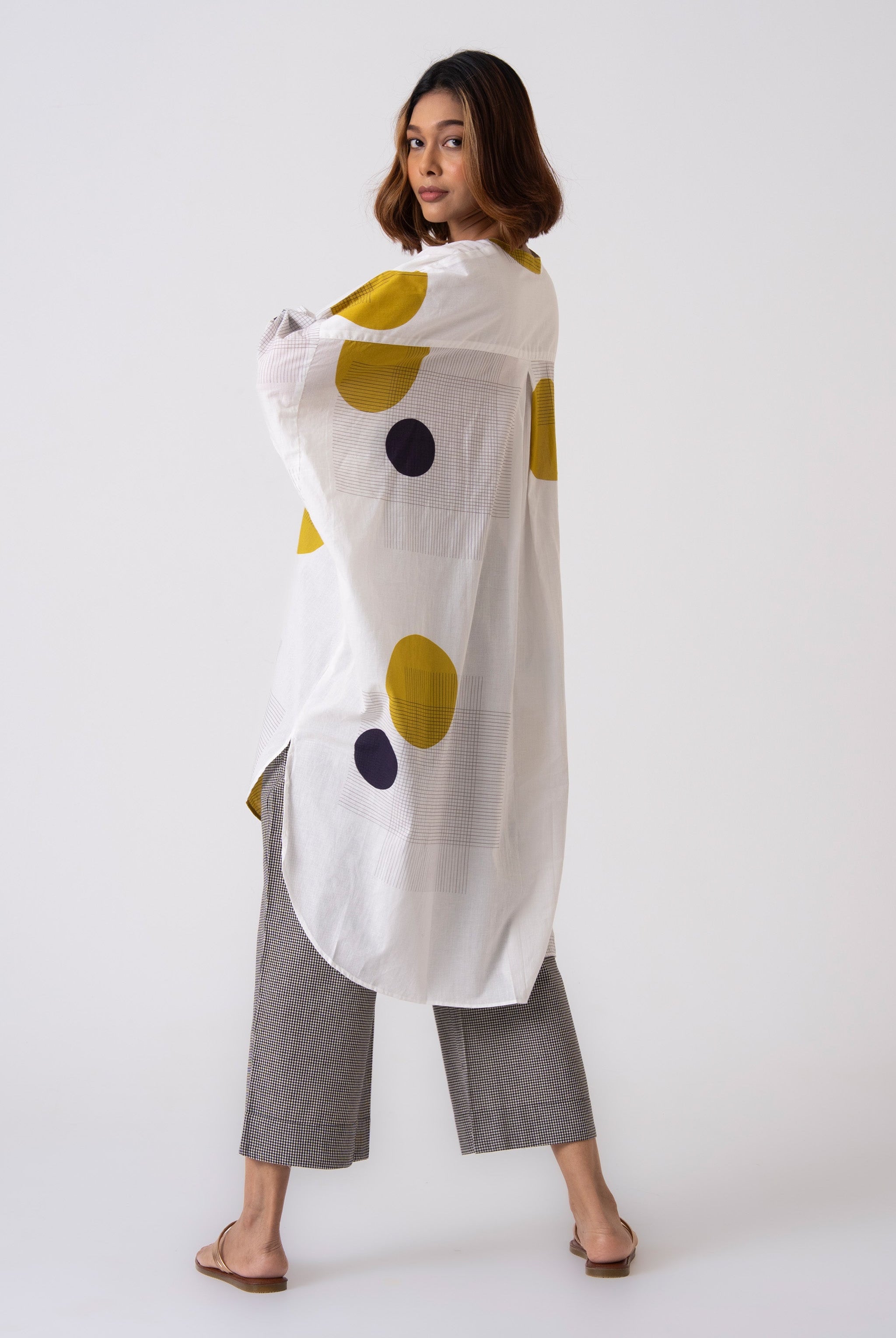 Dream Tunic - Lime green - CiceroniKurta, Everyday WearThe Kaatn Trail