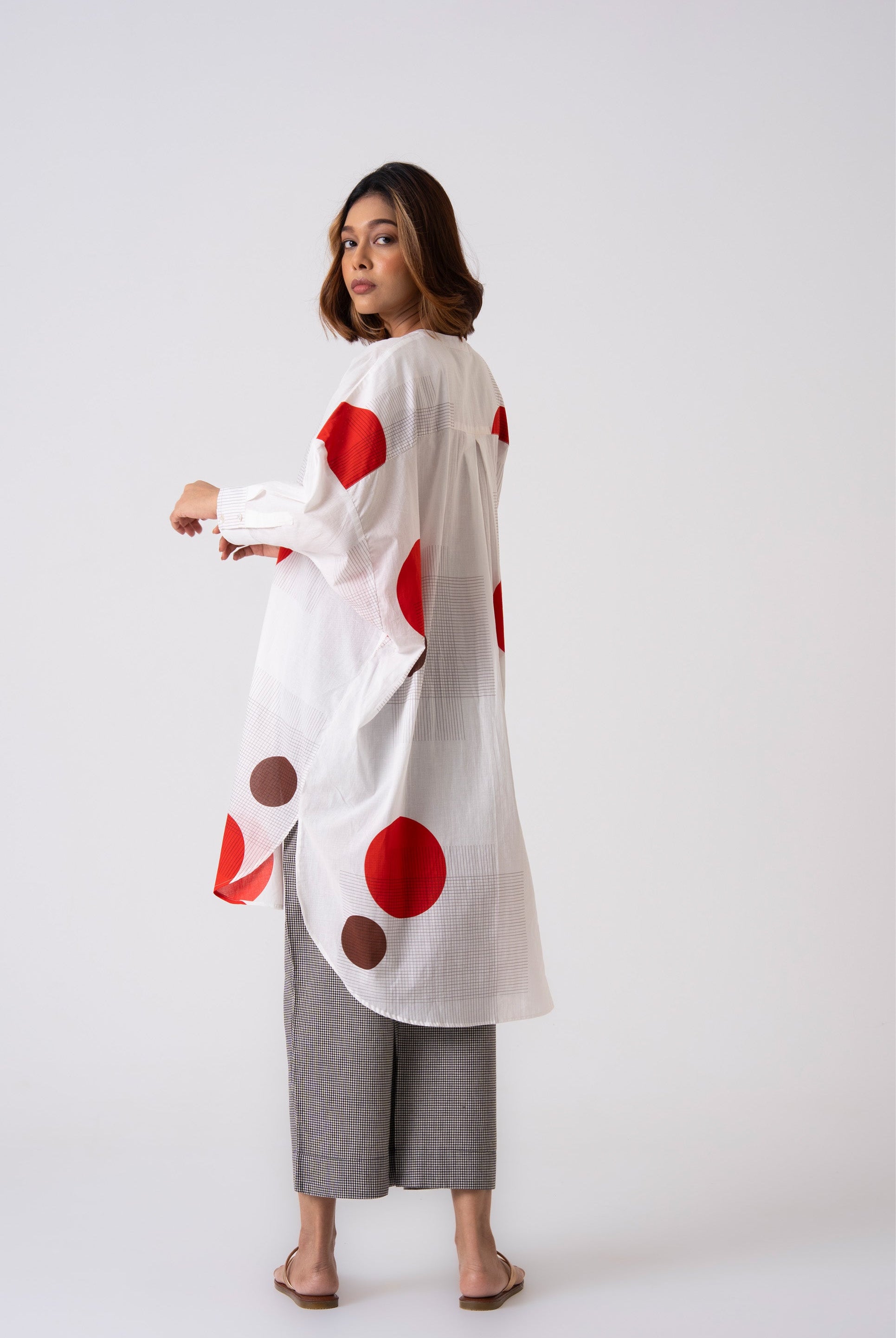Dream Tunic - Red - CiceroniKurta, Everyday WearThe Kaatn Trail