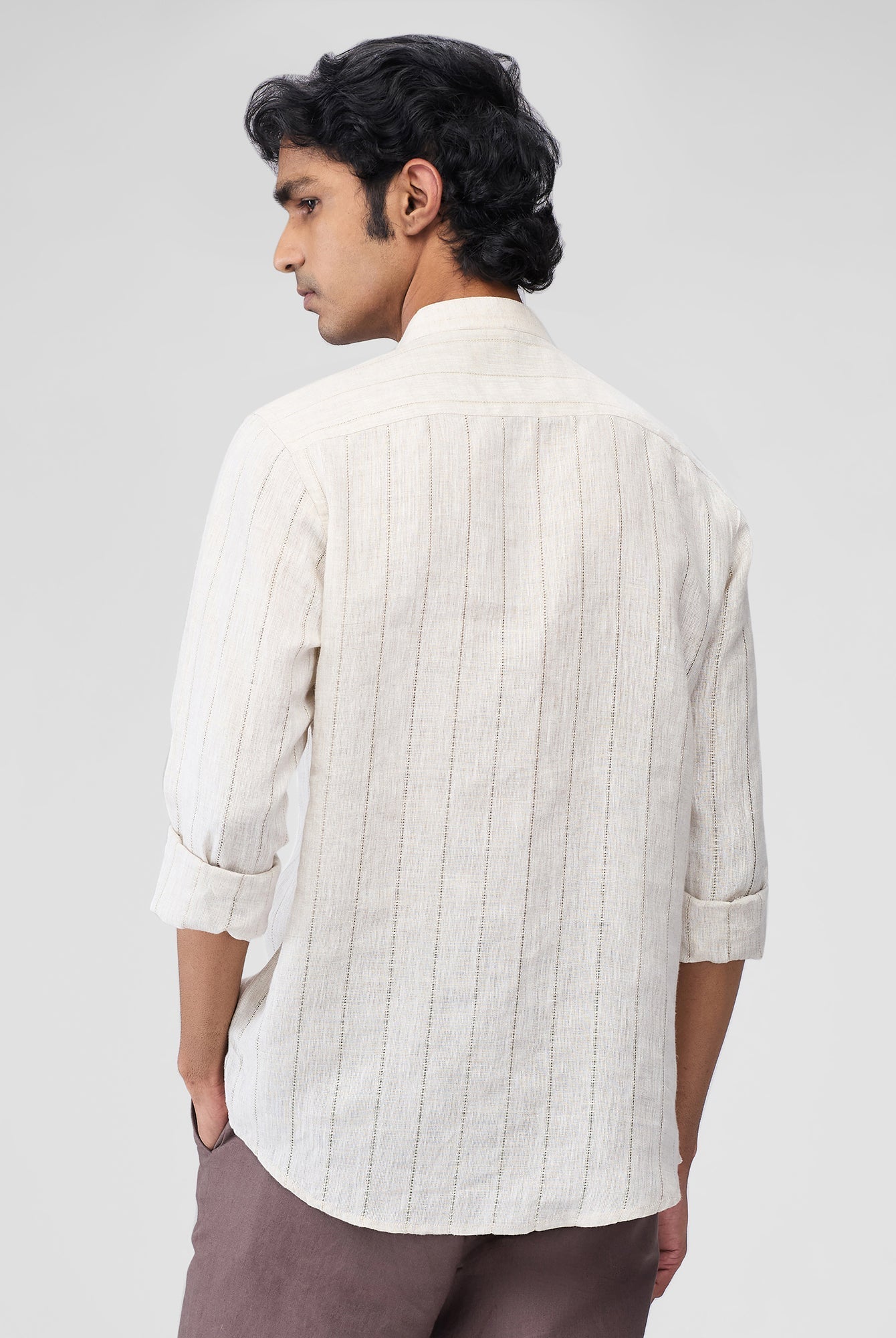 Dune 100% Linen Stripes Shirt - CiceroniMen Shirtsbhrāta