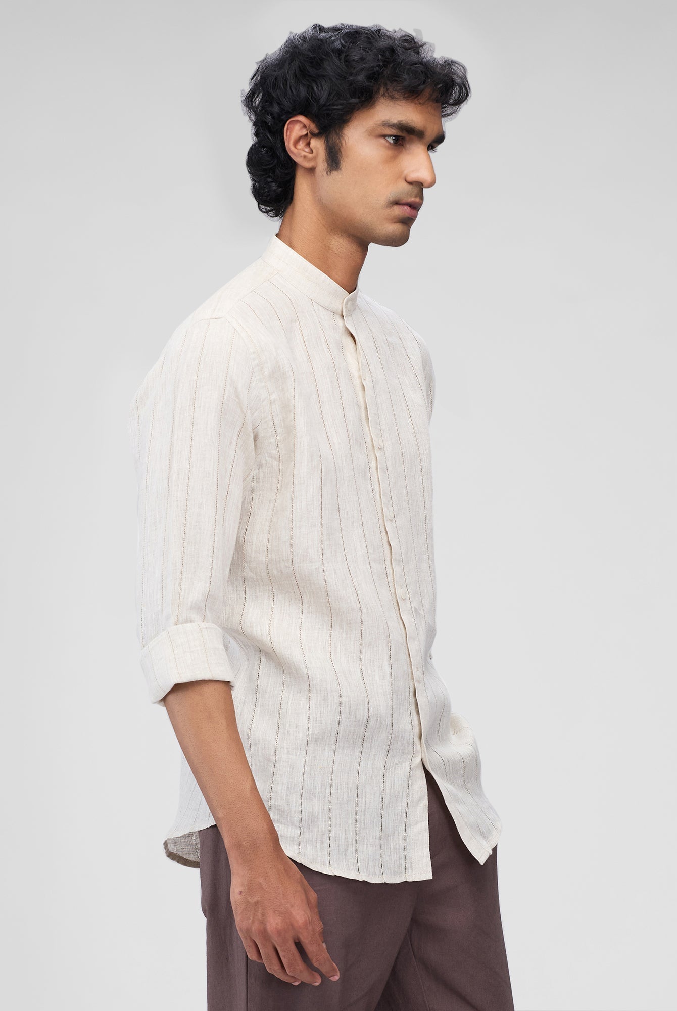 Dune 100% Linen Stripes Shirt - CiceroniMen Shirtsbhrāta
