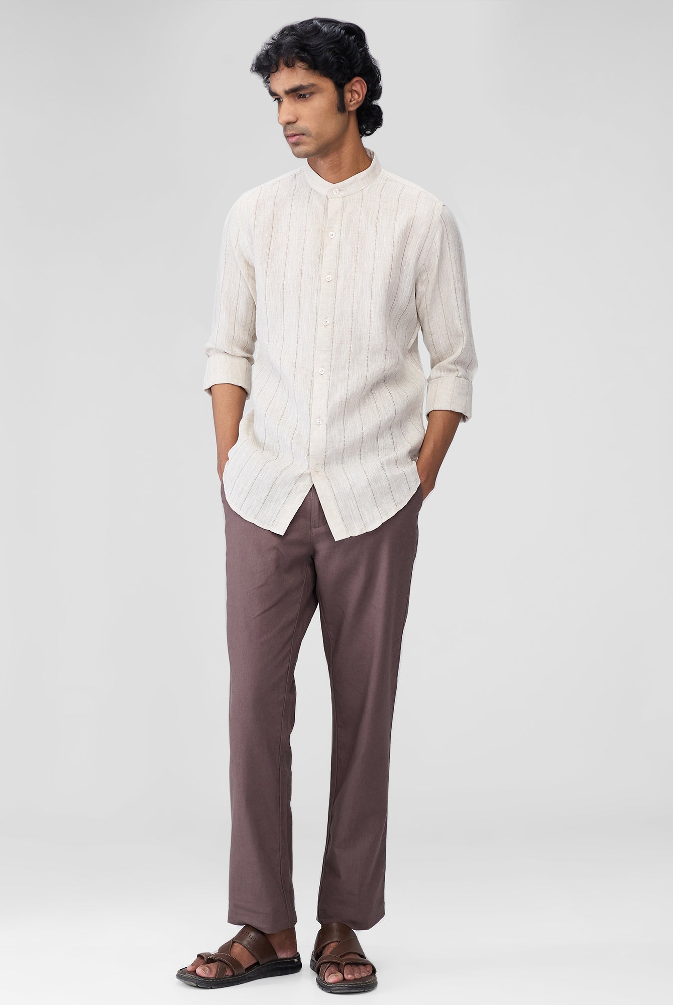 Dune 100% Linen Stripes Shirt - CiceroniMen Shirtsbhrāta