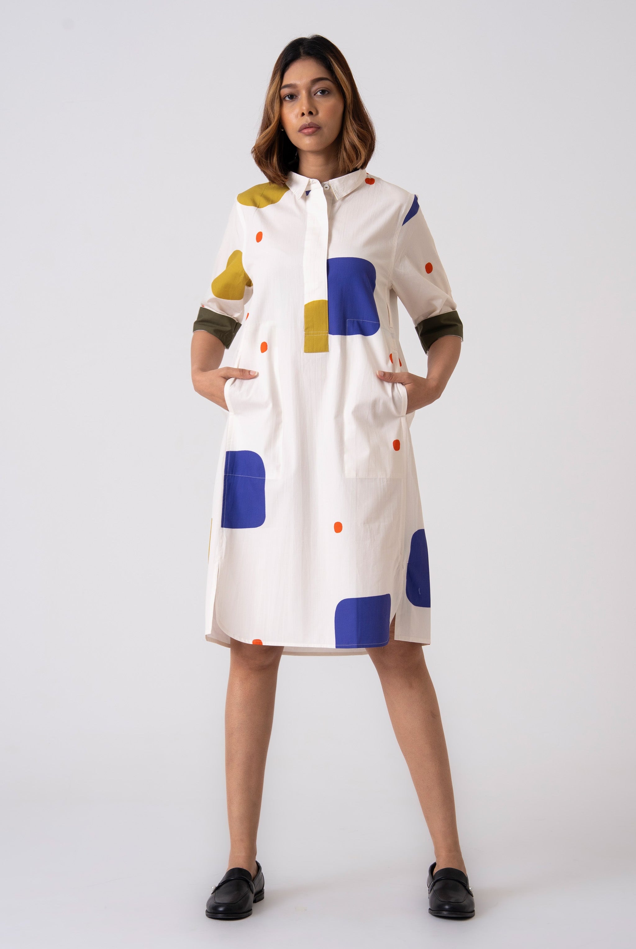 Dune Dress - Blue - CiceroniDressesThe Kaatn Trail