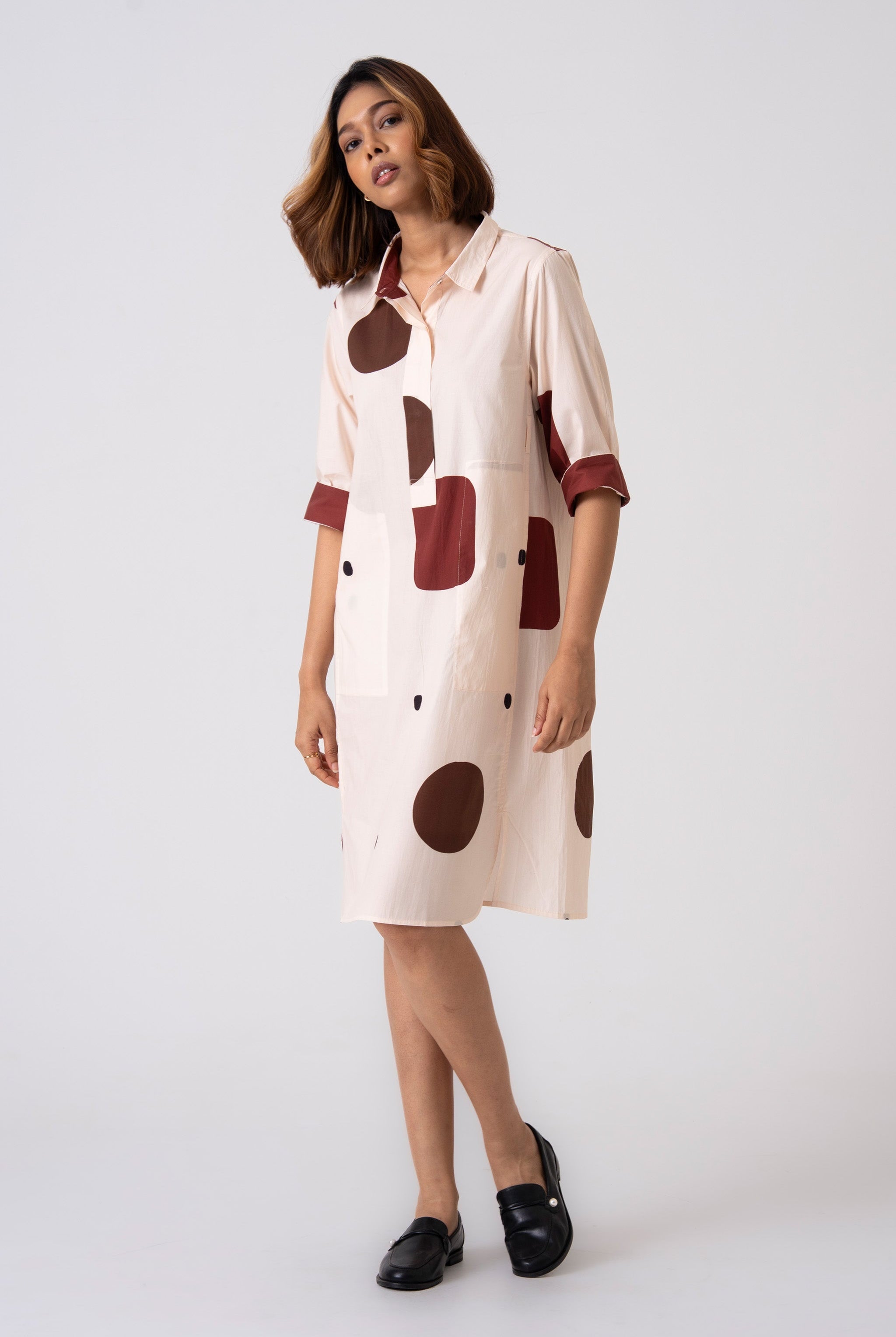 Dune Dress - Brown - CiceroniDressesThe Kaatn Trail