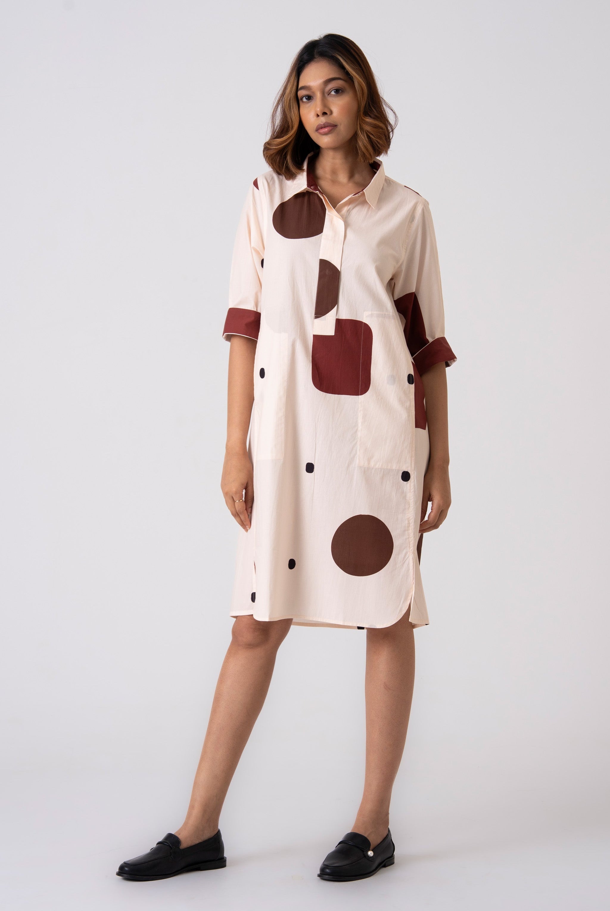 Dune Dress - Brown - CiceroniDressesThe Kaatn Trail