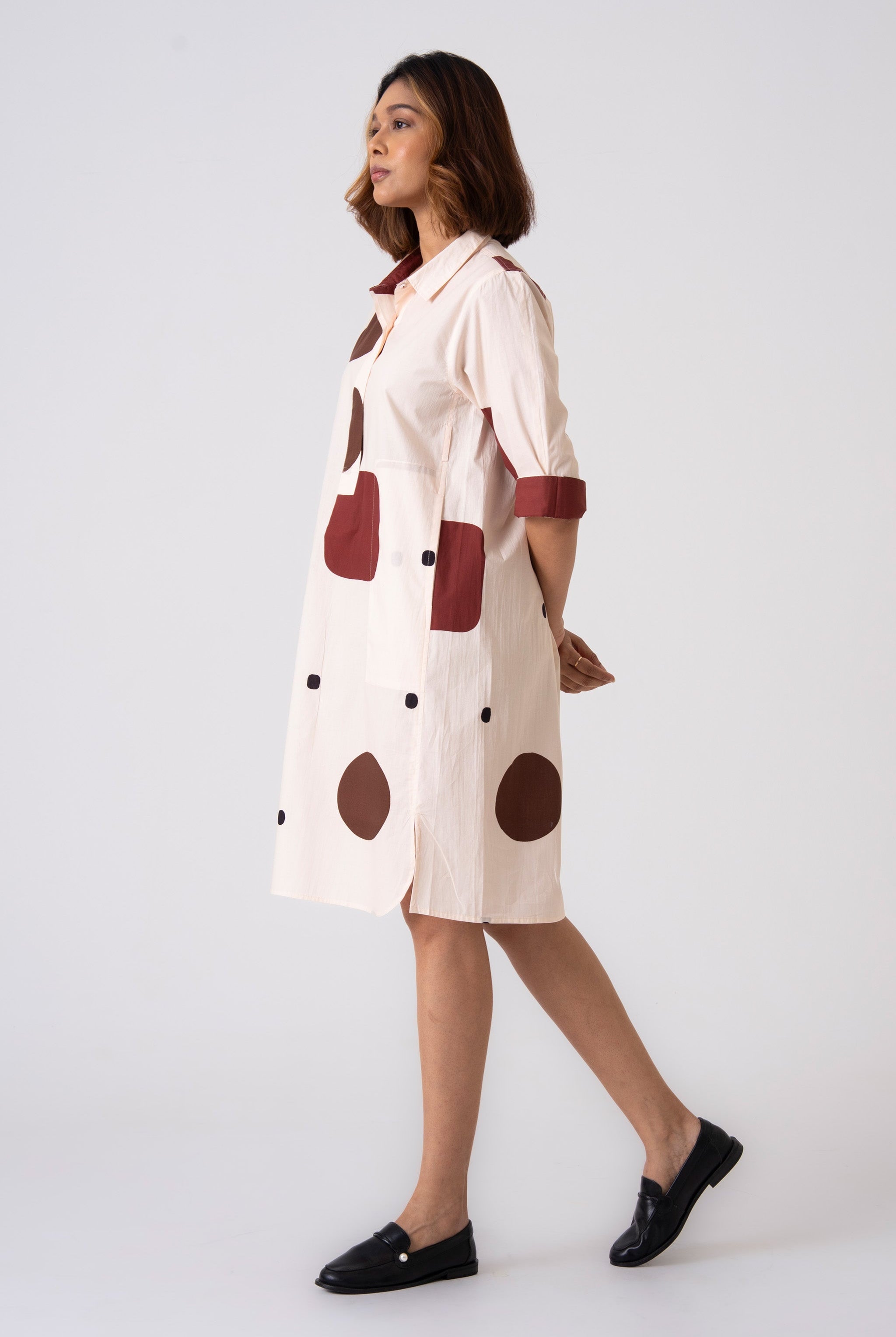 Dune Dress - Brown - CiceroniDressesThe Kaatn Trail
