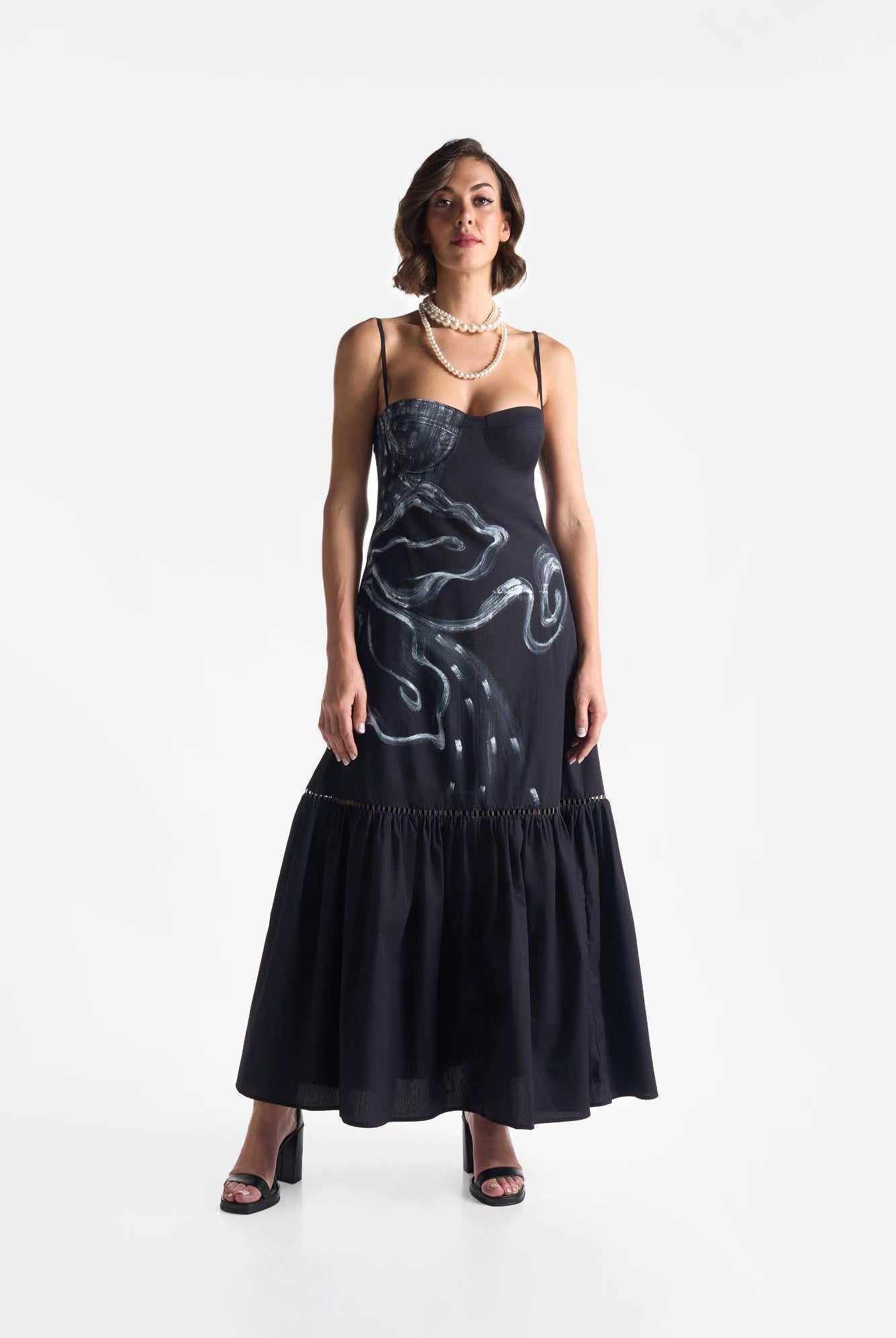 Dusk Dry Brush Dress - CiceroniDressesEkastories