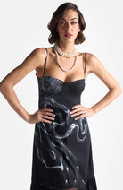 Dusk Dry Brush Dress - CiceroniDressesEkastories