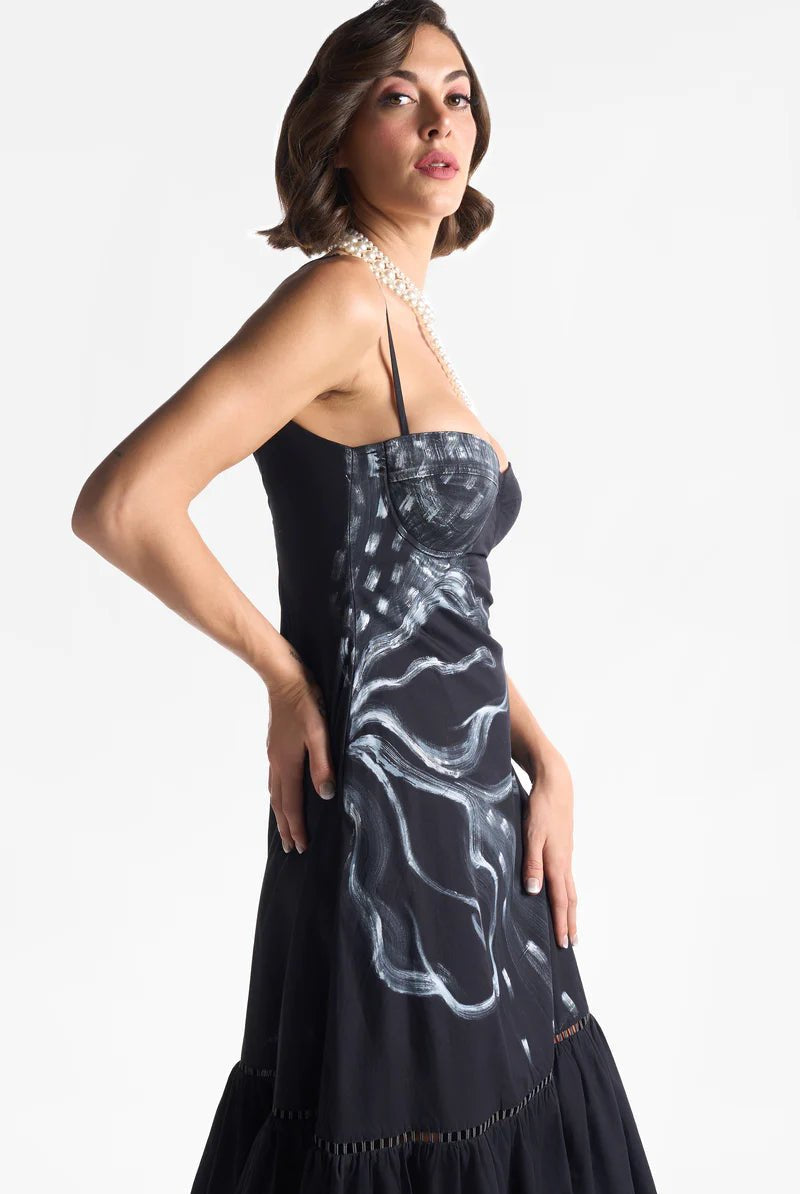 Dusk Dry Brush Dress - CiceroniDressesEkastories