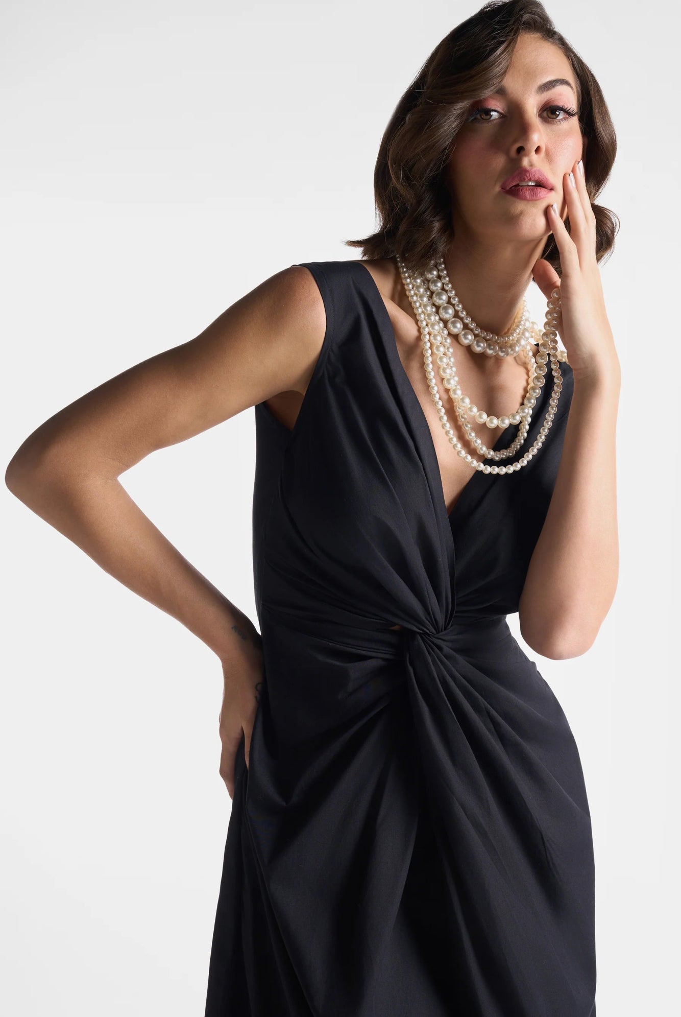 Dusk Knot Dress - CiceroniDressesEkastories