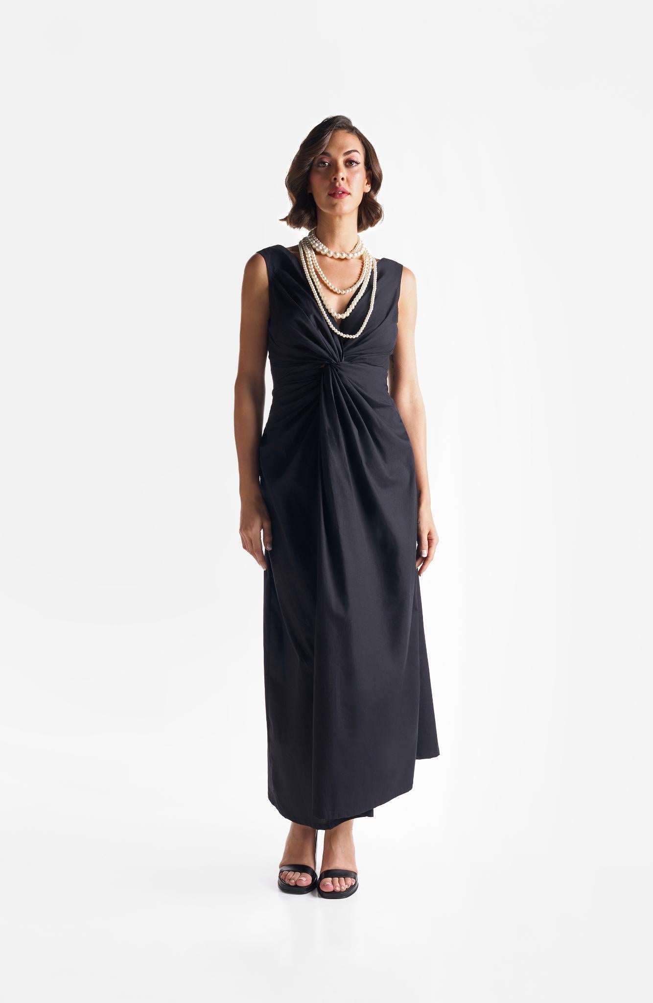 Dusk Knot Dress - CiceroniDressesEkastories