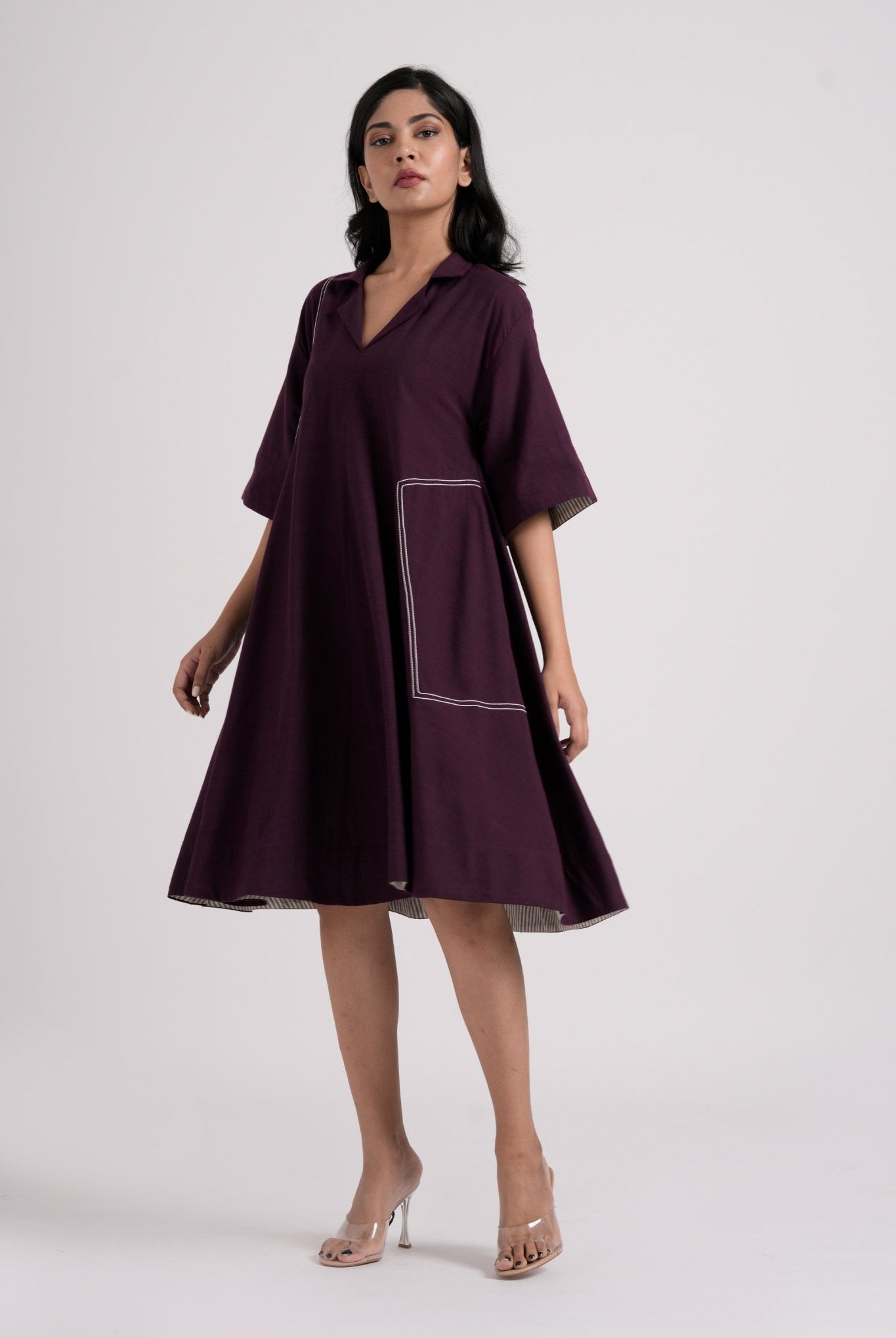 Dynamic - Dark Purple - CiceroniDressesThe Kaatn Trail