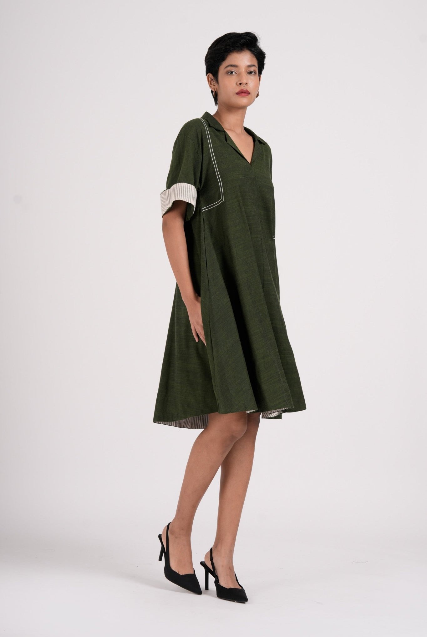 Dynamic - Seaweed Green - CiceroniDressesThe Kaatn Trail