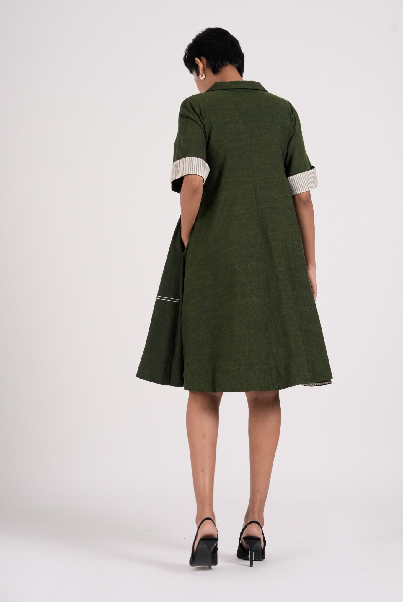 Dynamic - Seaweed Green - CiceroniDressesThe Kaatn Trail