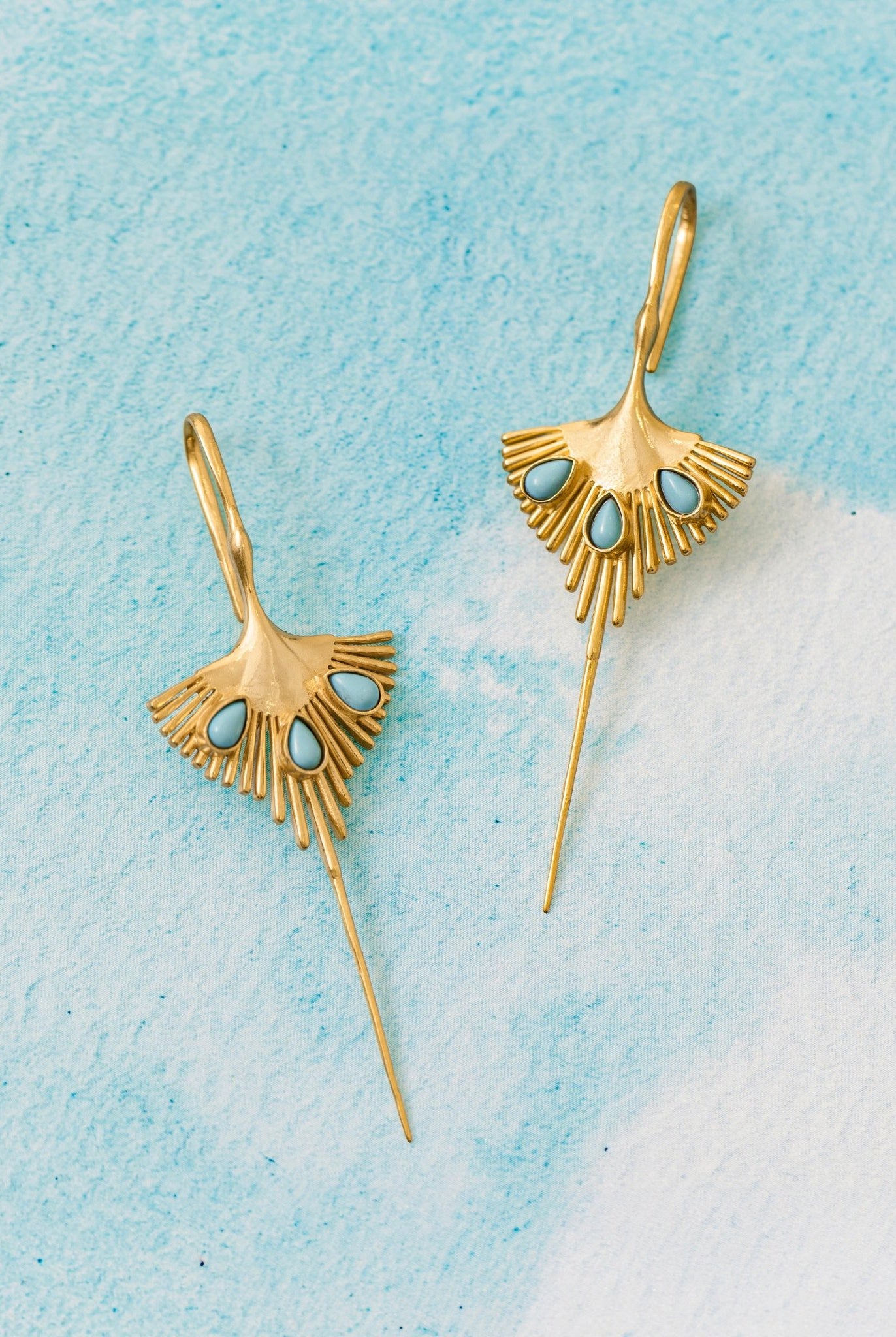 Eagle Turq Earcuff - CiceroniEarringUnbent